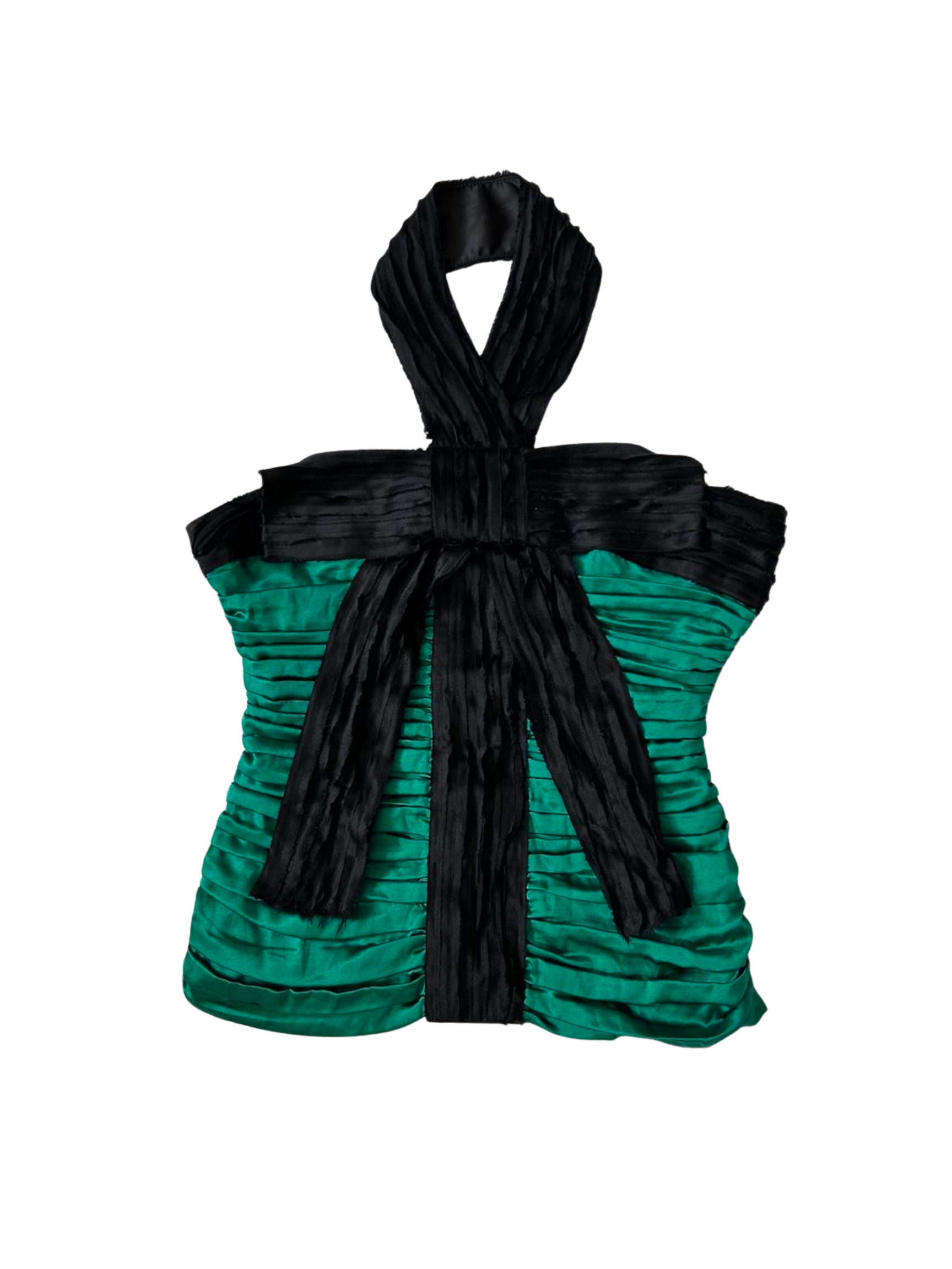 Dolce & Gabbana Silk Corset Top