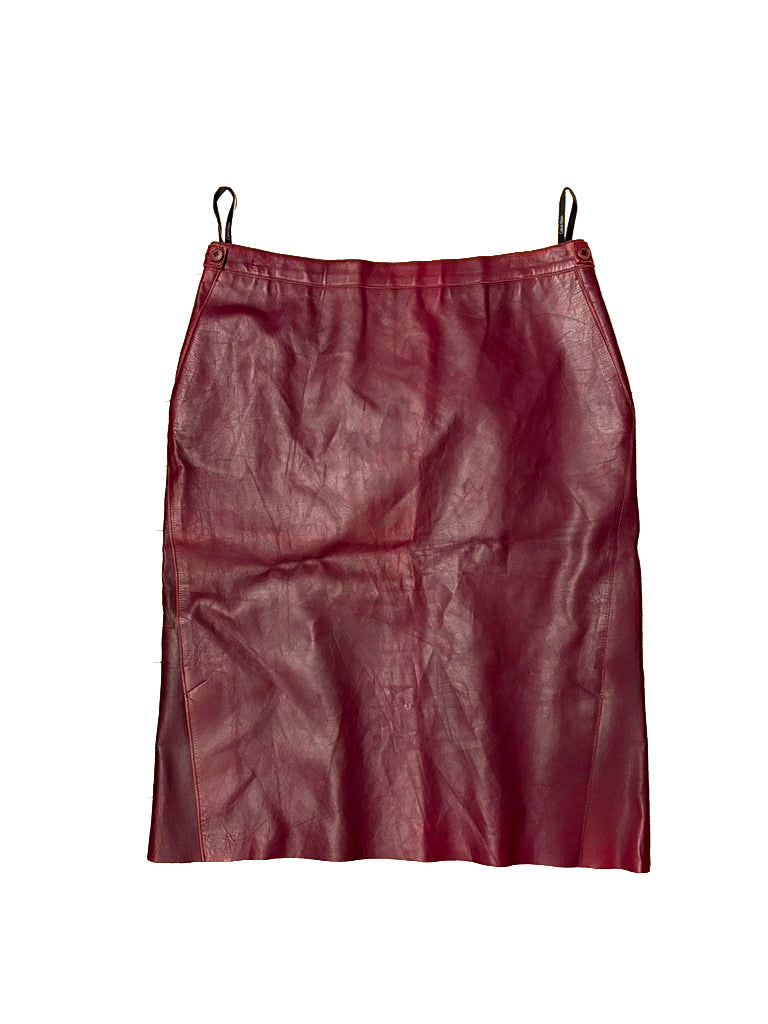 Calvin Klein Leather Skirt
