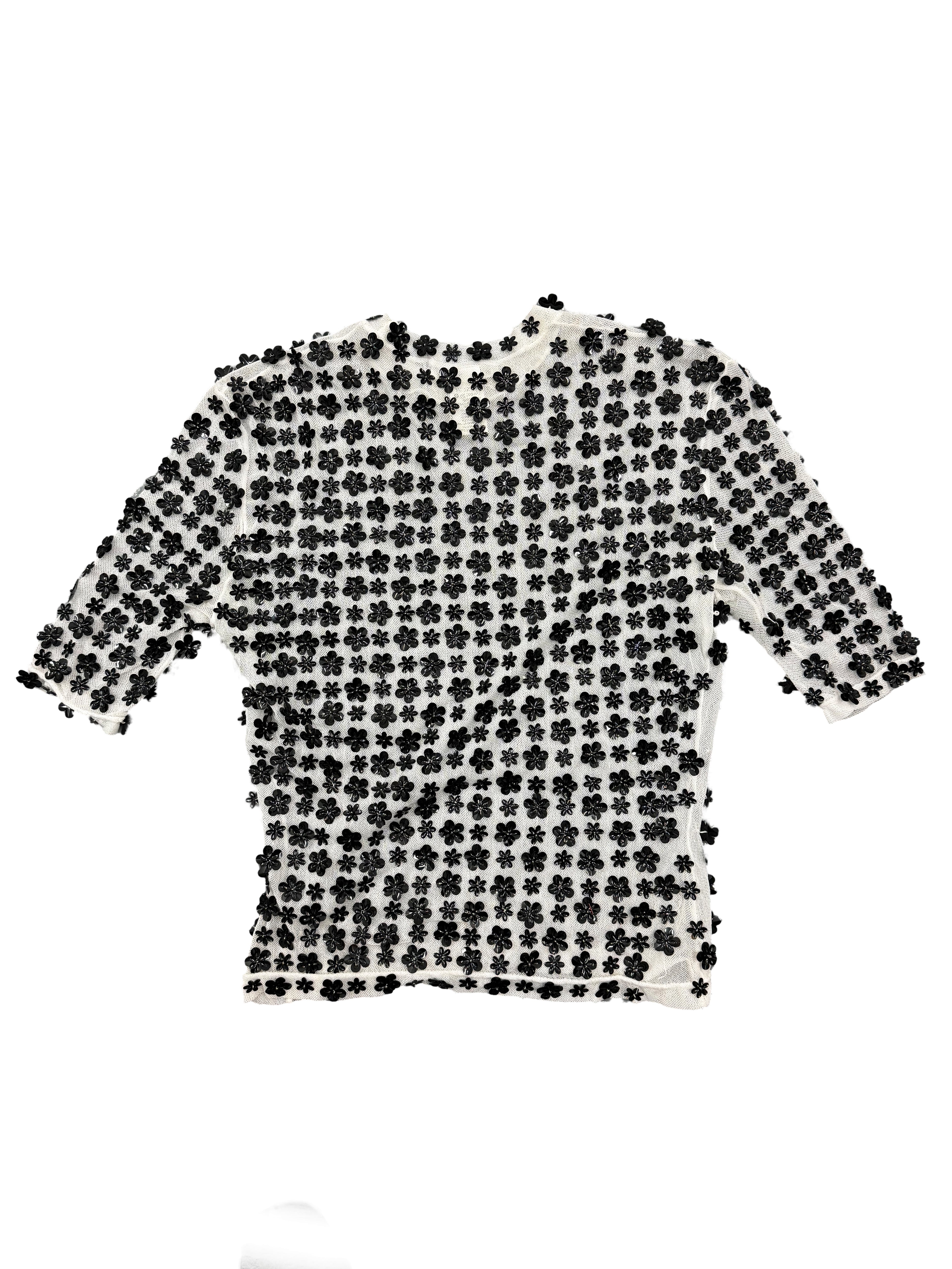 Vivienne Tam 90s Sequin Top