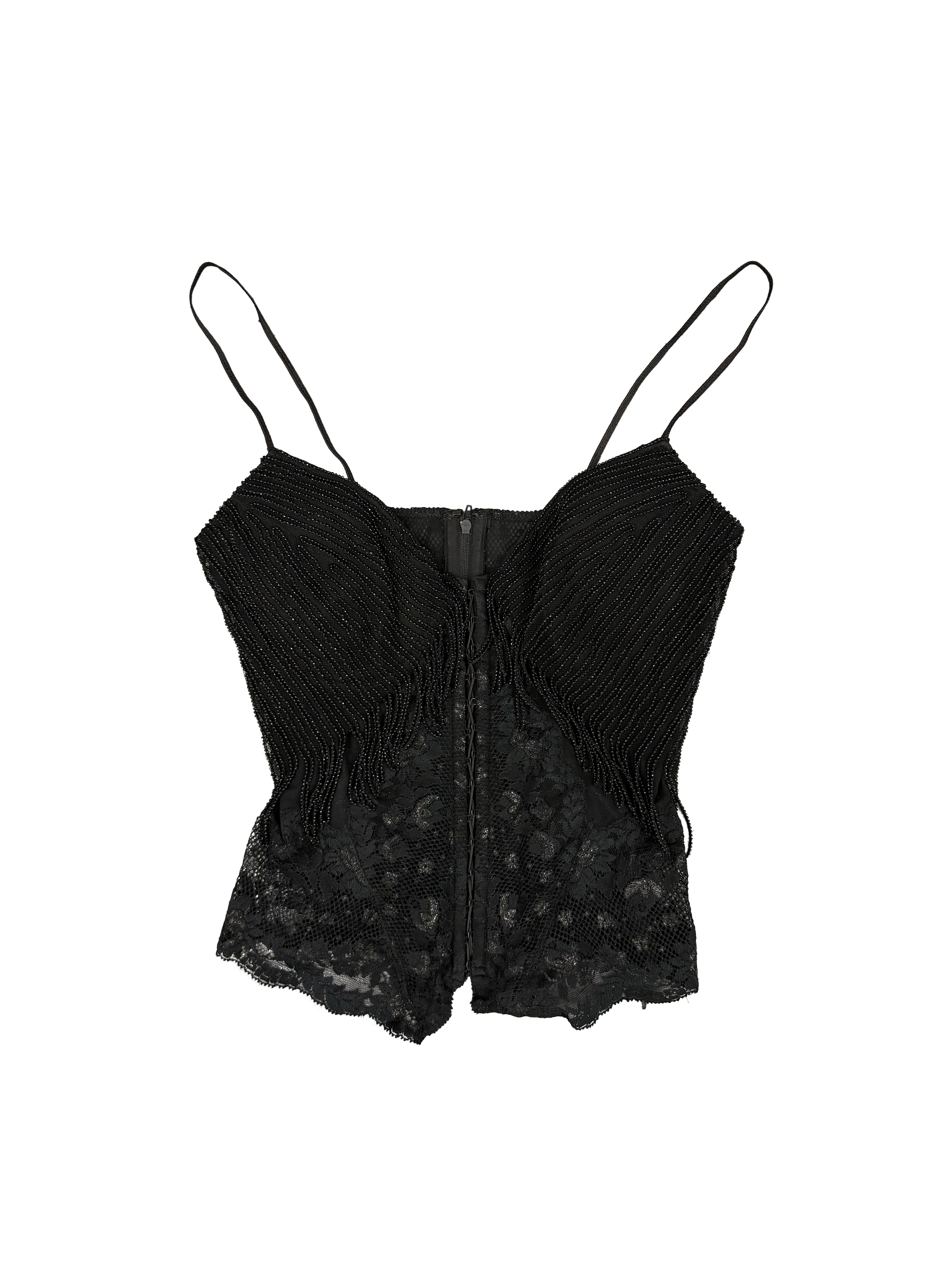 La Perla Beaded Lace Bustier
