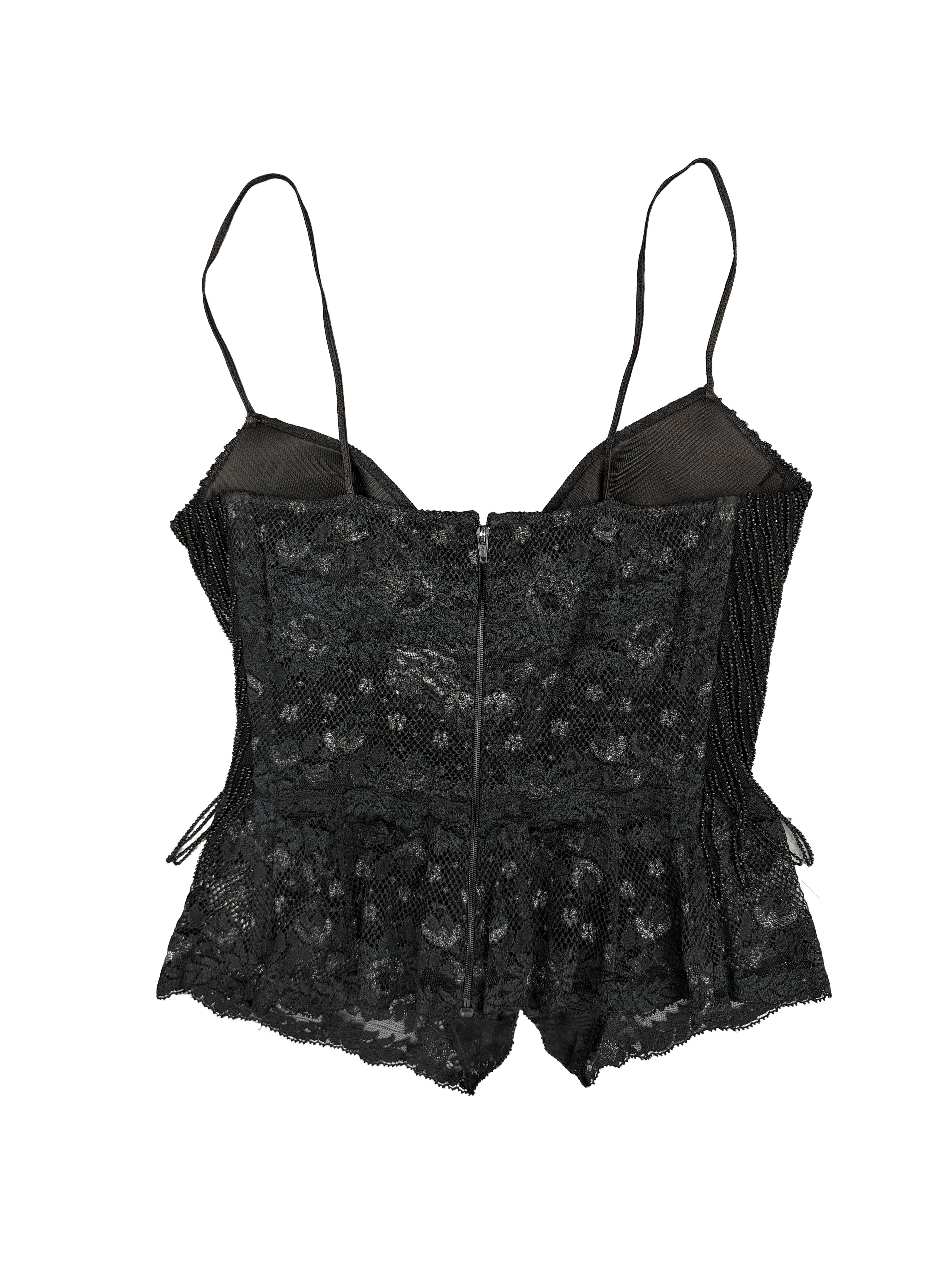 La Perla Beaded Lace Bustier