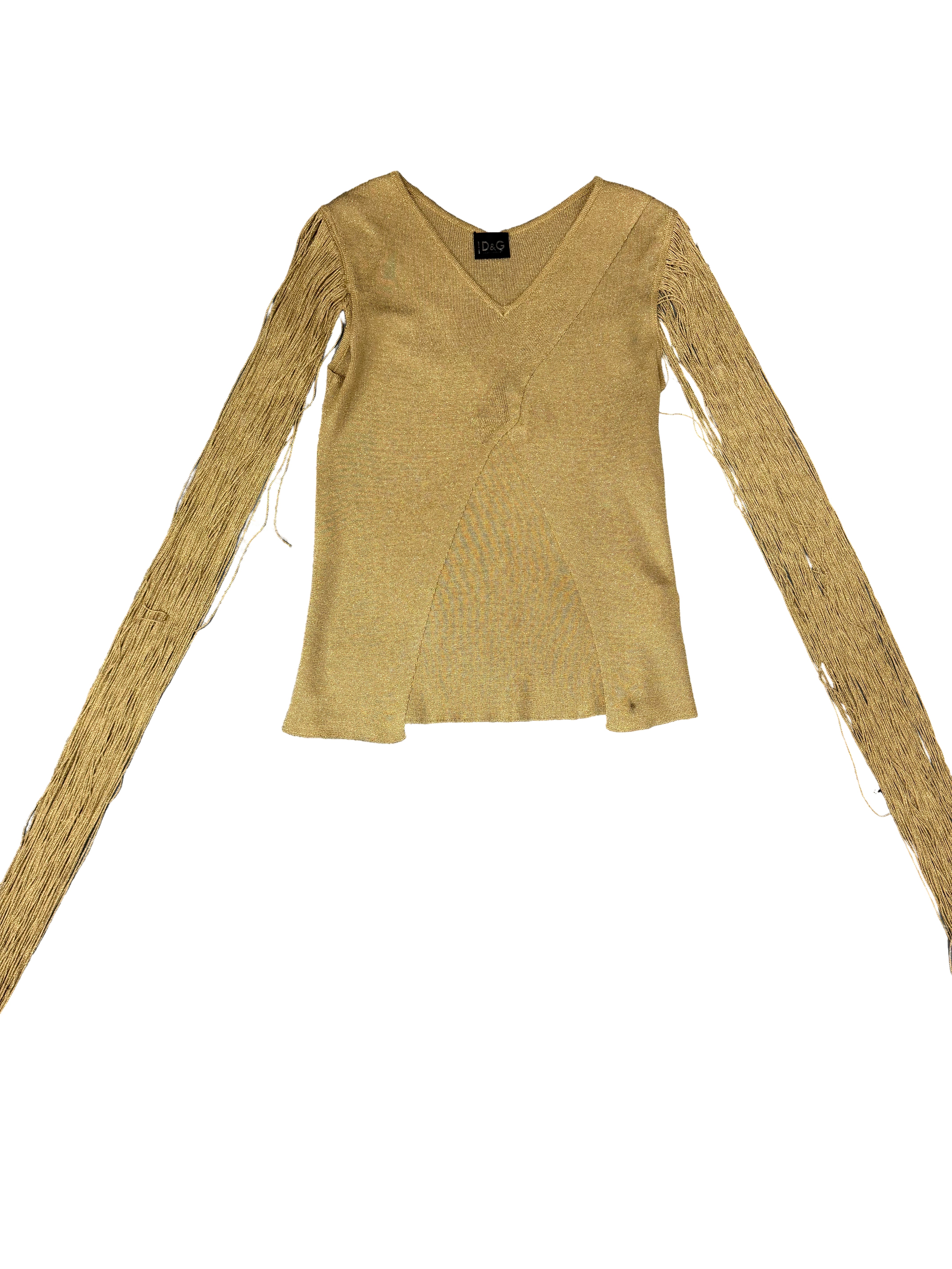 Dolce Gabbana Fringe Top