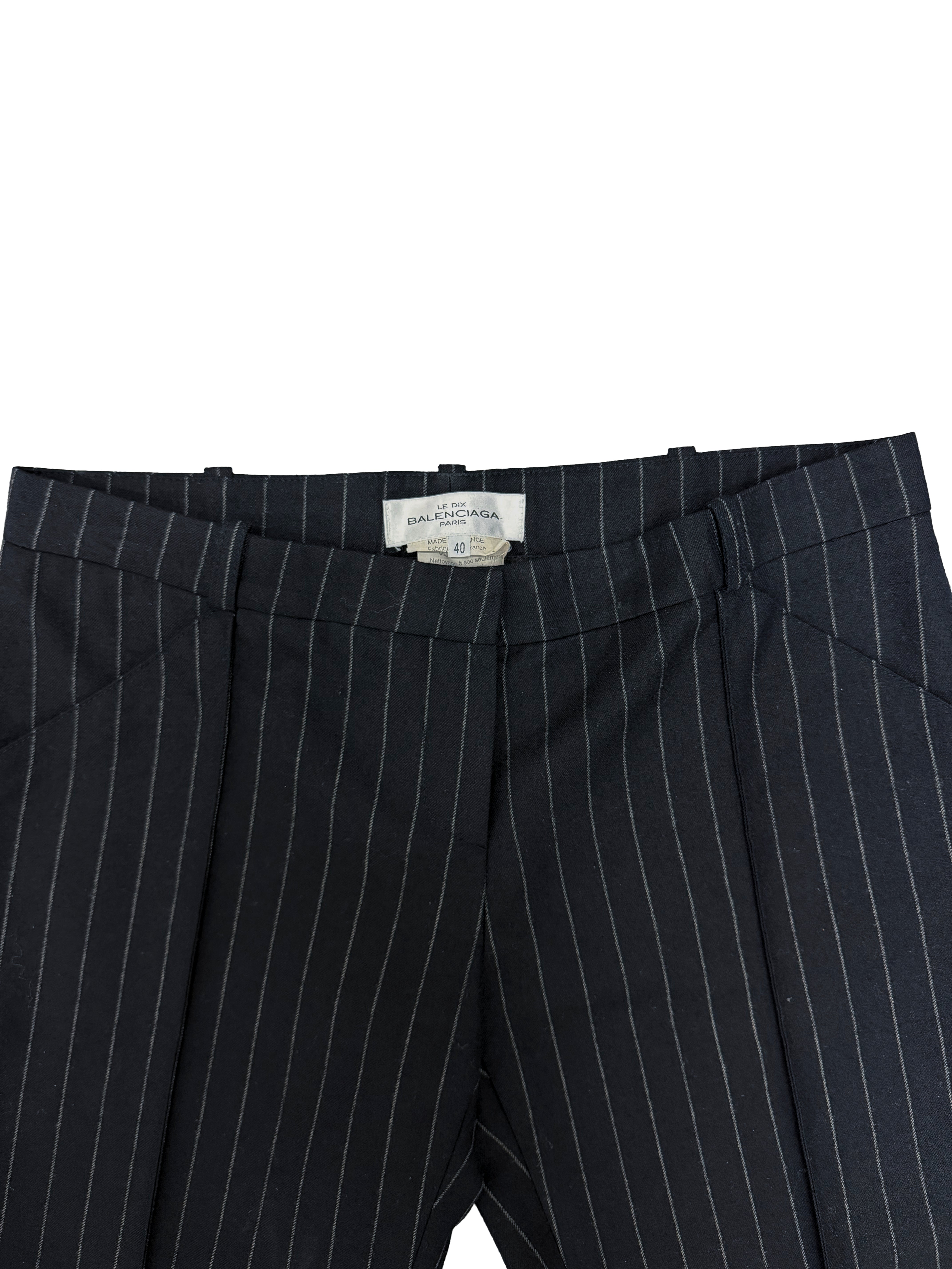 Balenciaga Pinstripe Trousers
