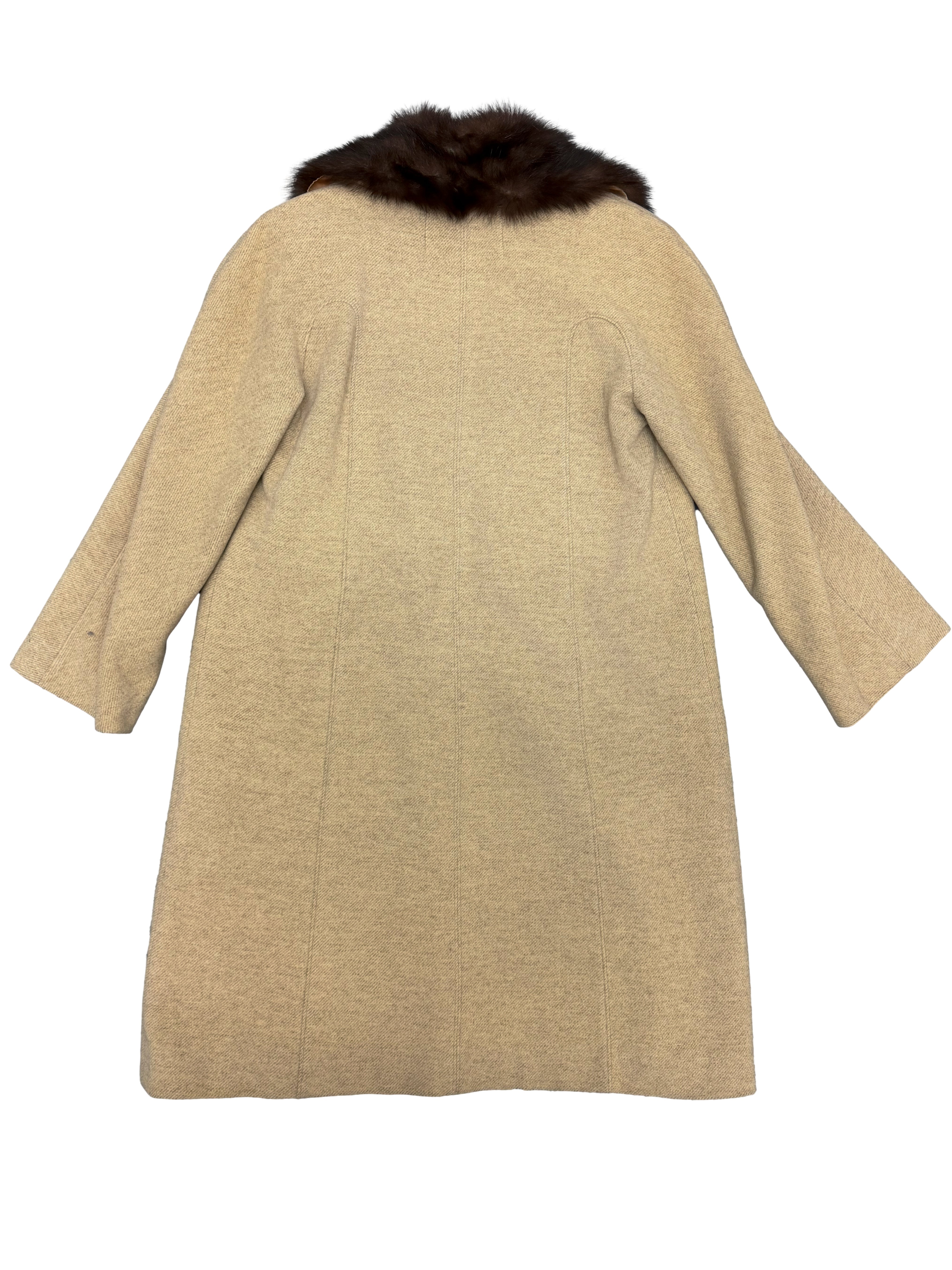 Vintage Mink Collar Coat