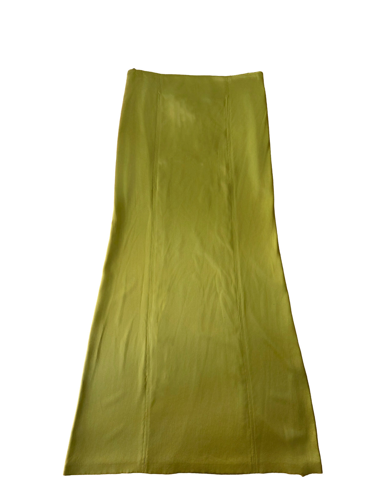 Alberta Ferreti Silk Charmeuse Maxi Skirt
