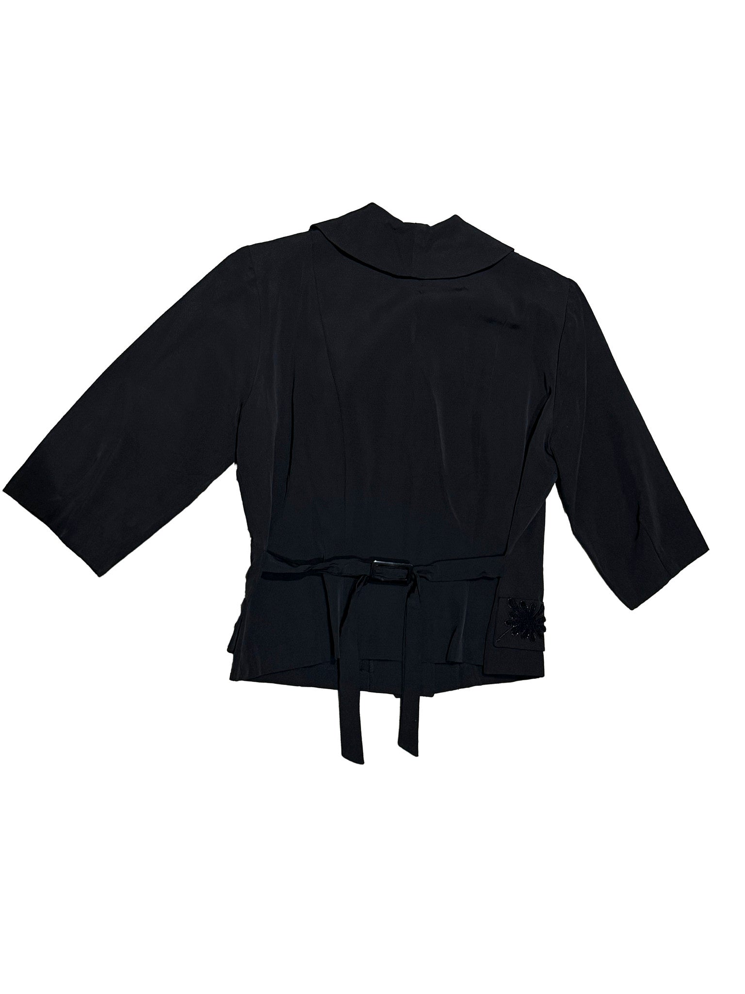 Unsigned Embroidered Top