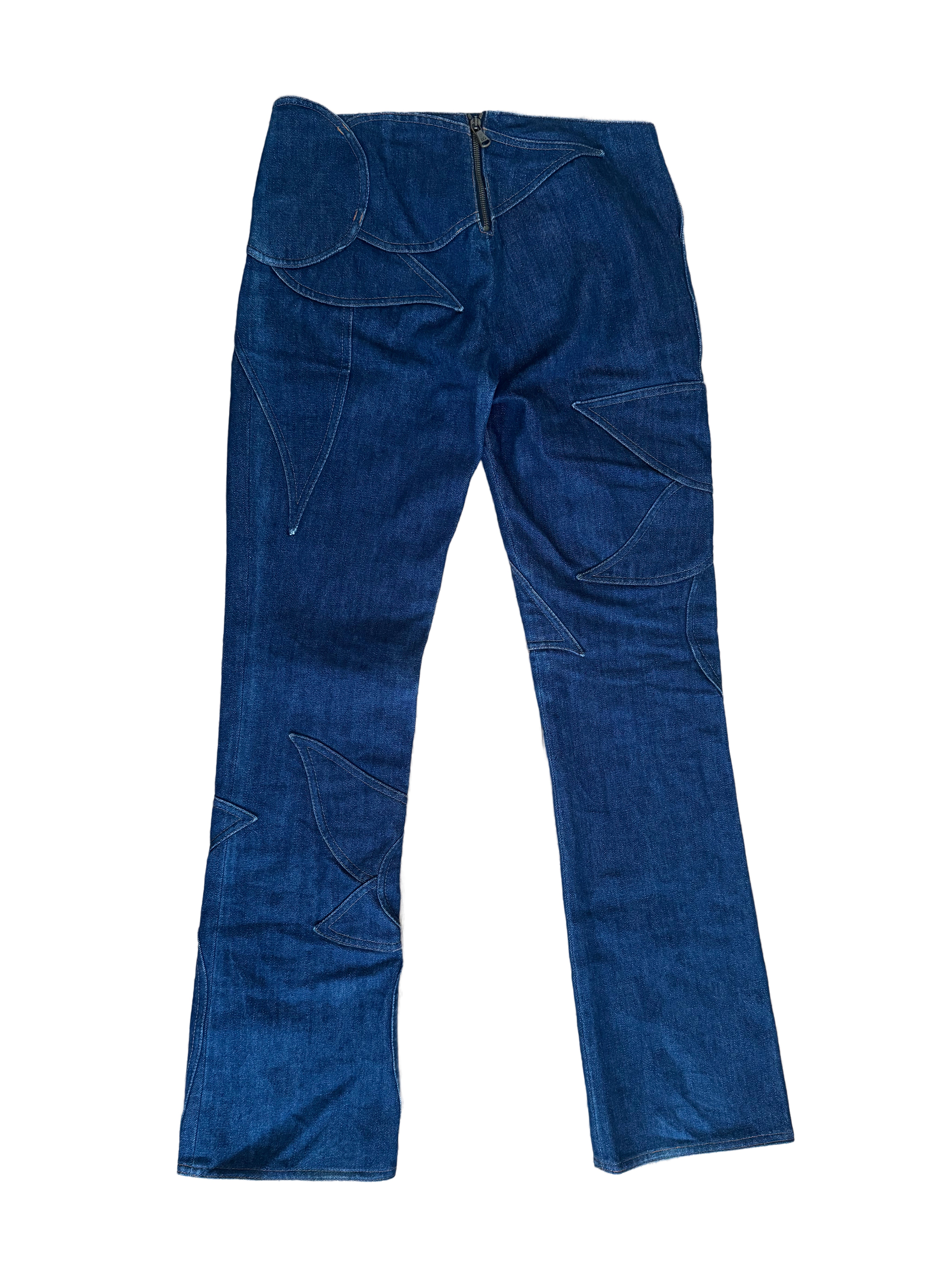 Dolce Gabbana SS2002 Sunflower Jeans