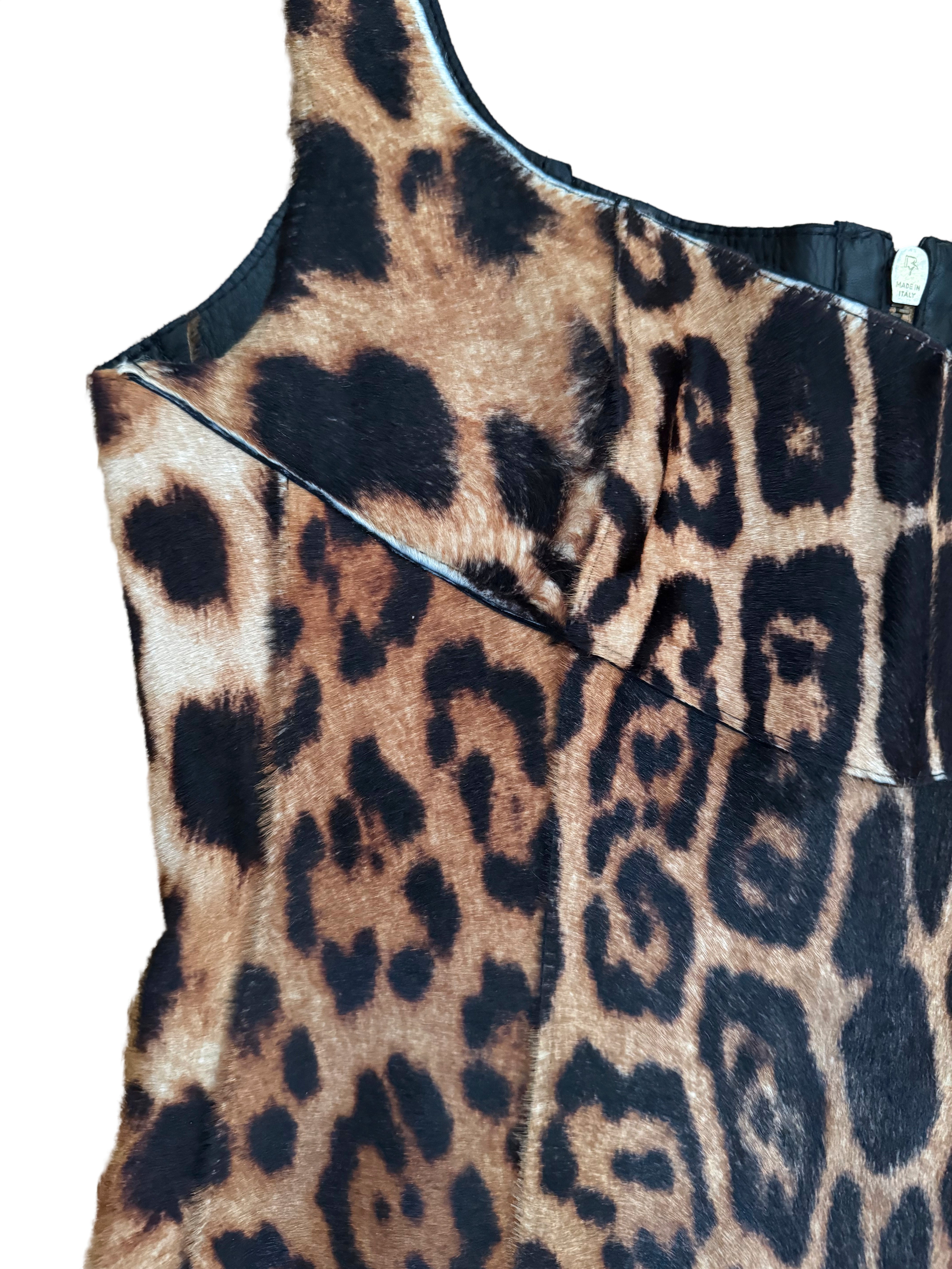 Roberto Cavalli Leather Bustier