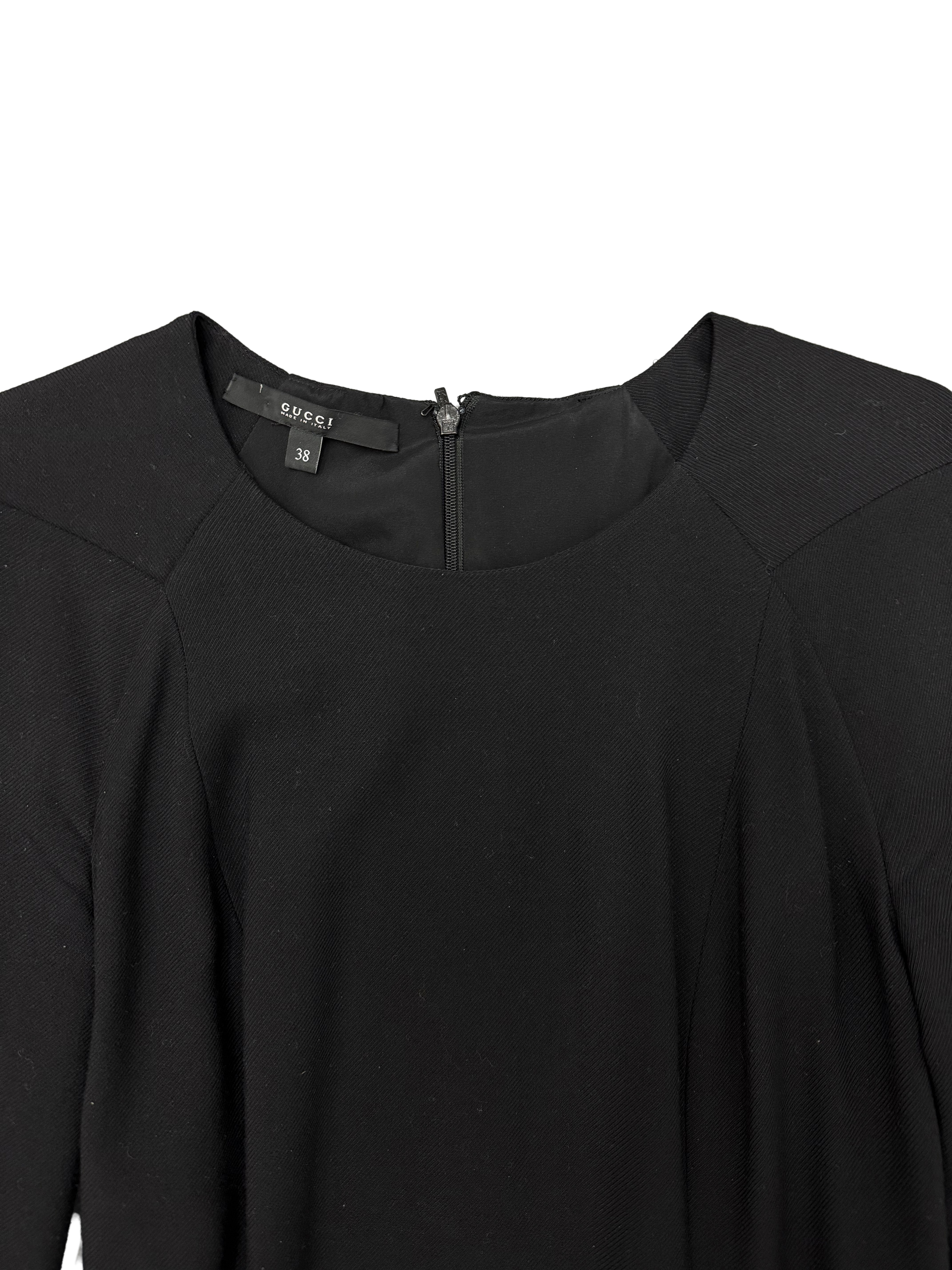 Gucci Black and Gold Dress