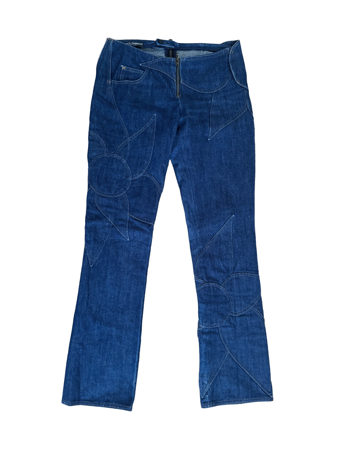 Dolce Gabbana SS2002 Sunflower Jeans