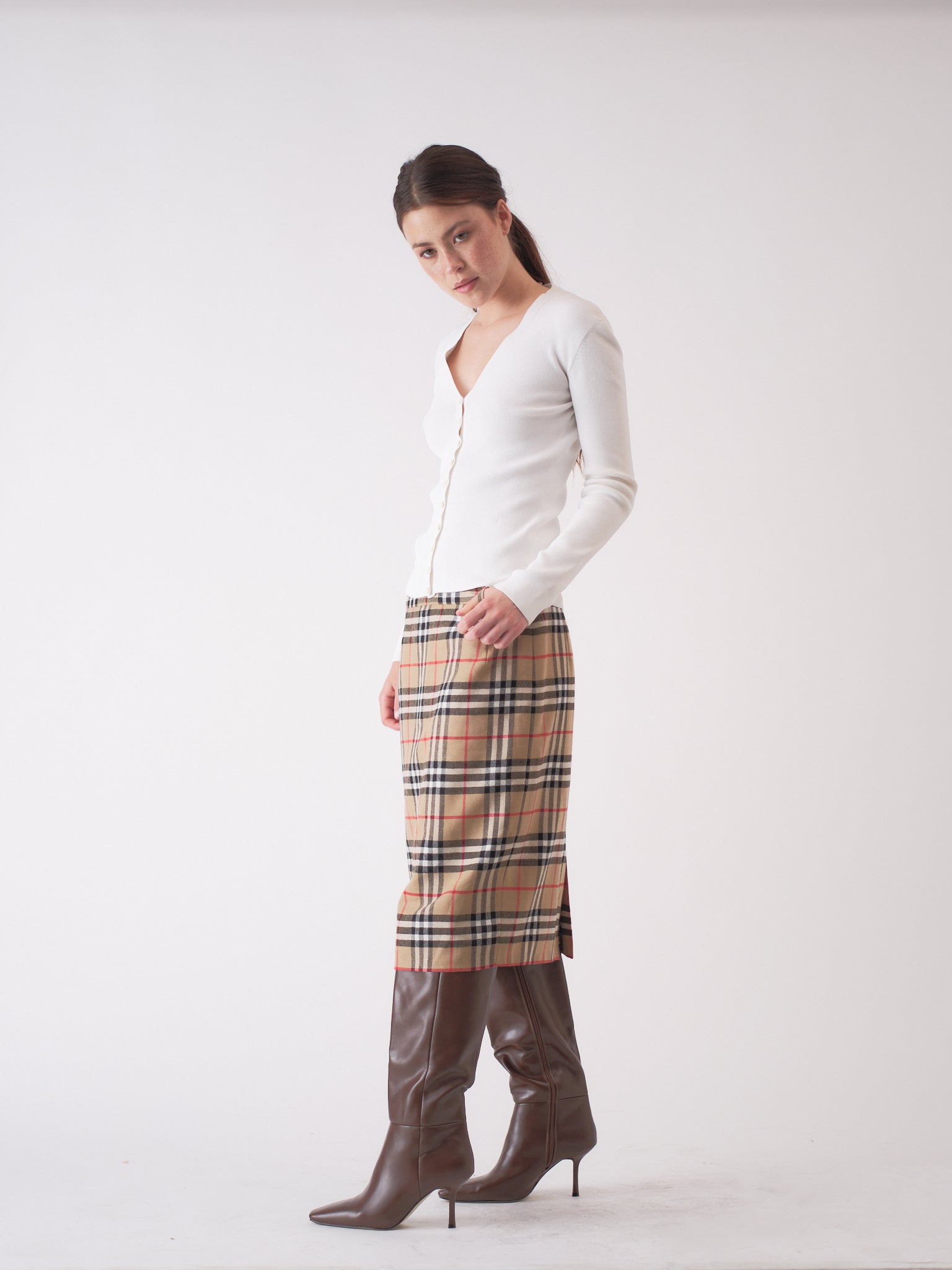 Burberry's Midi Skirt