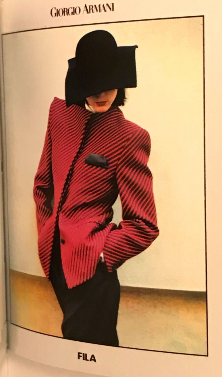 Giorgio Armani 80s Stripe Jacket