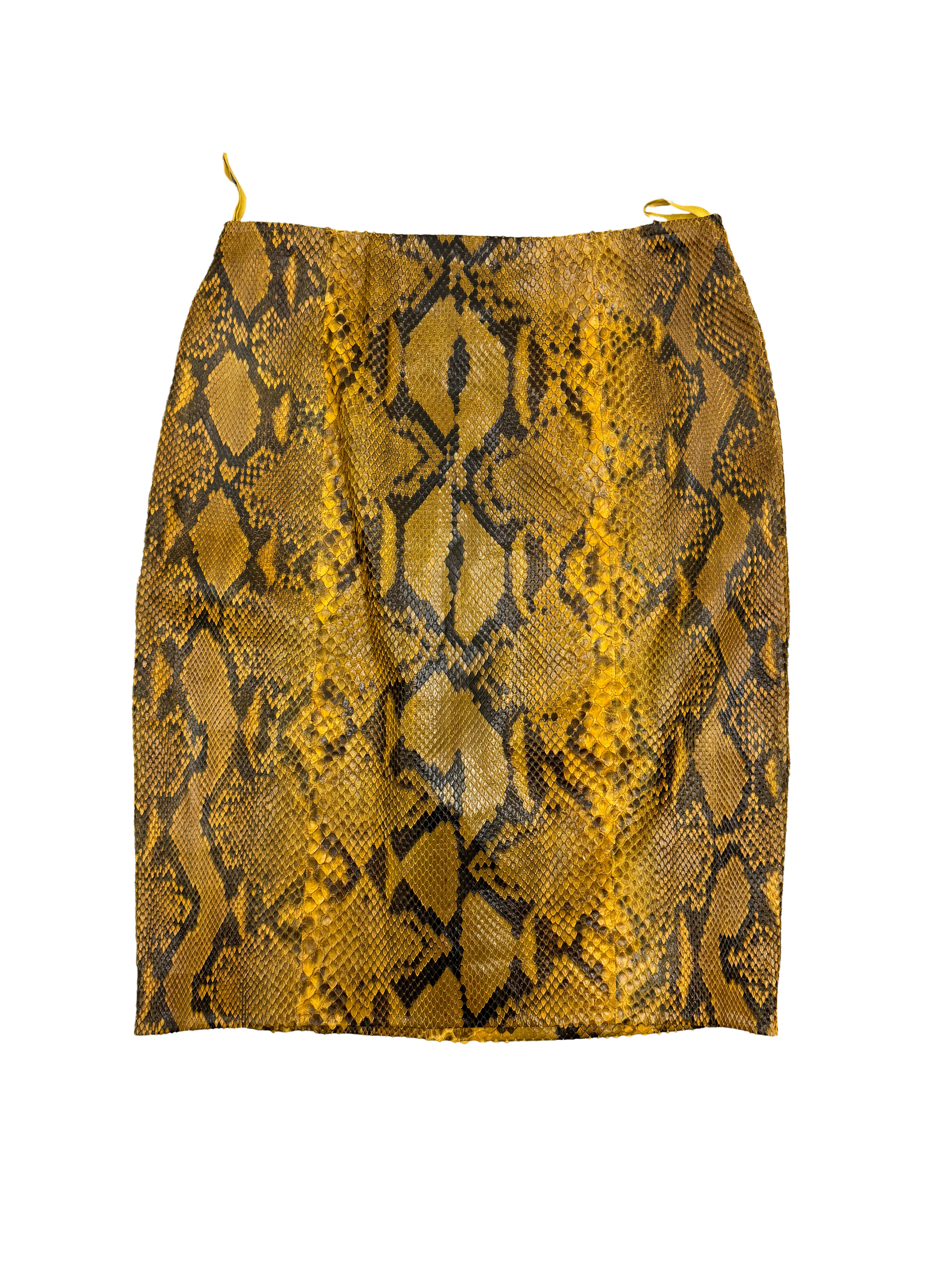 Gianfranco Ferre Python Skirt