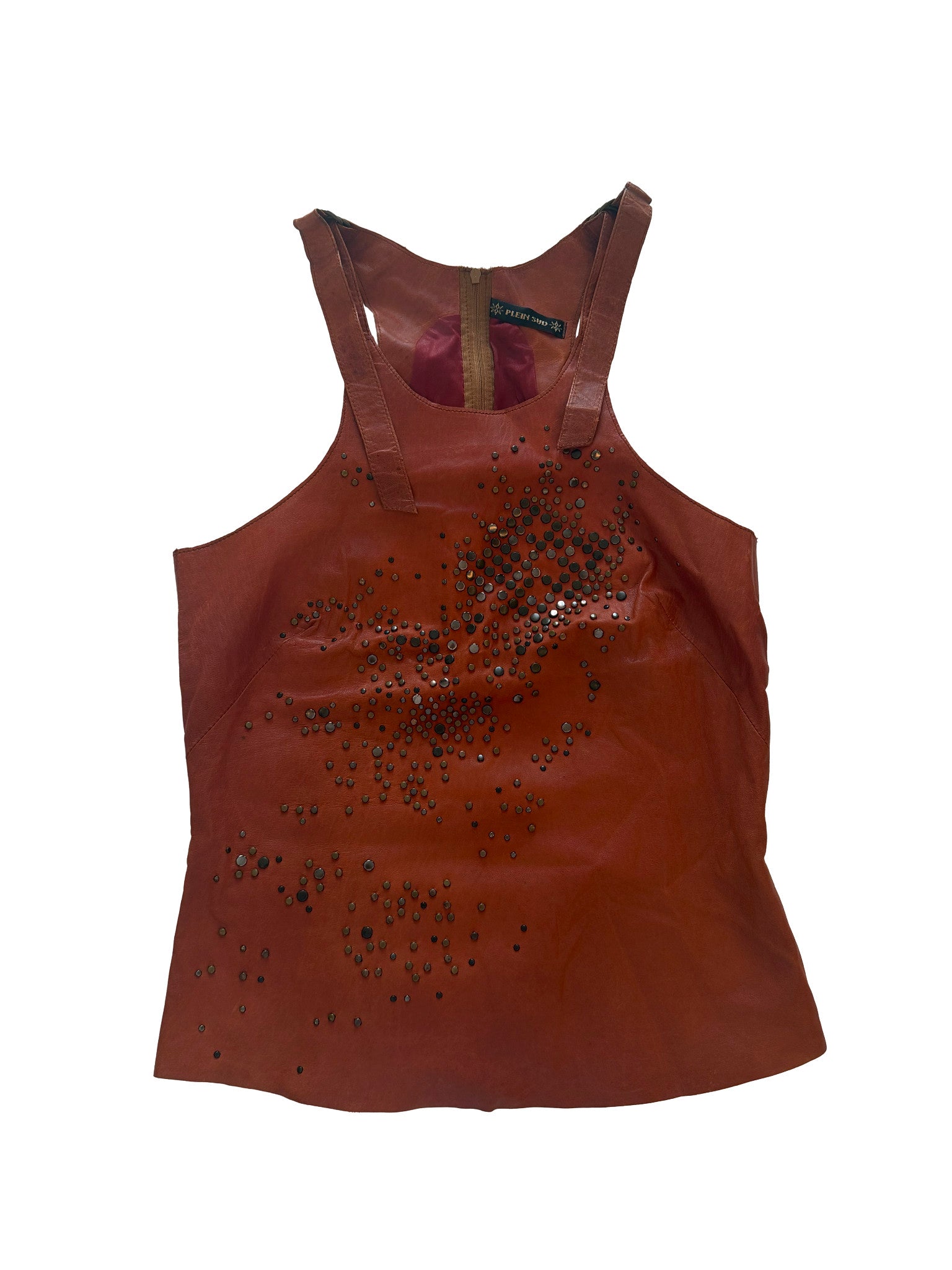 Plein Sud Leather Top