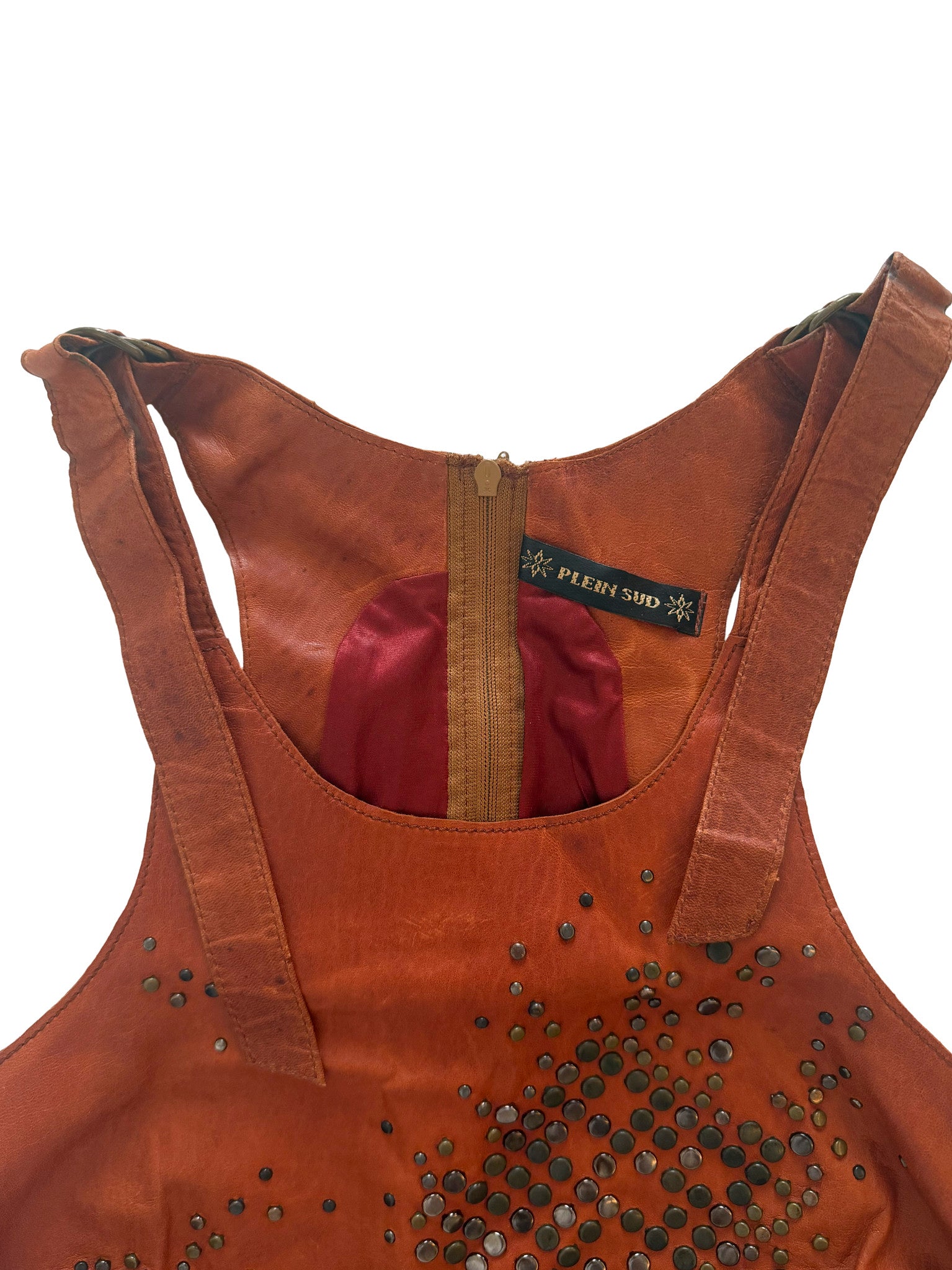 Plein Sud Leather Top