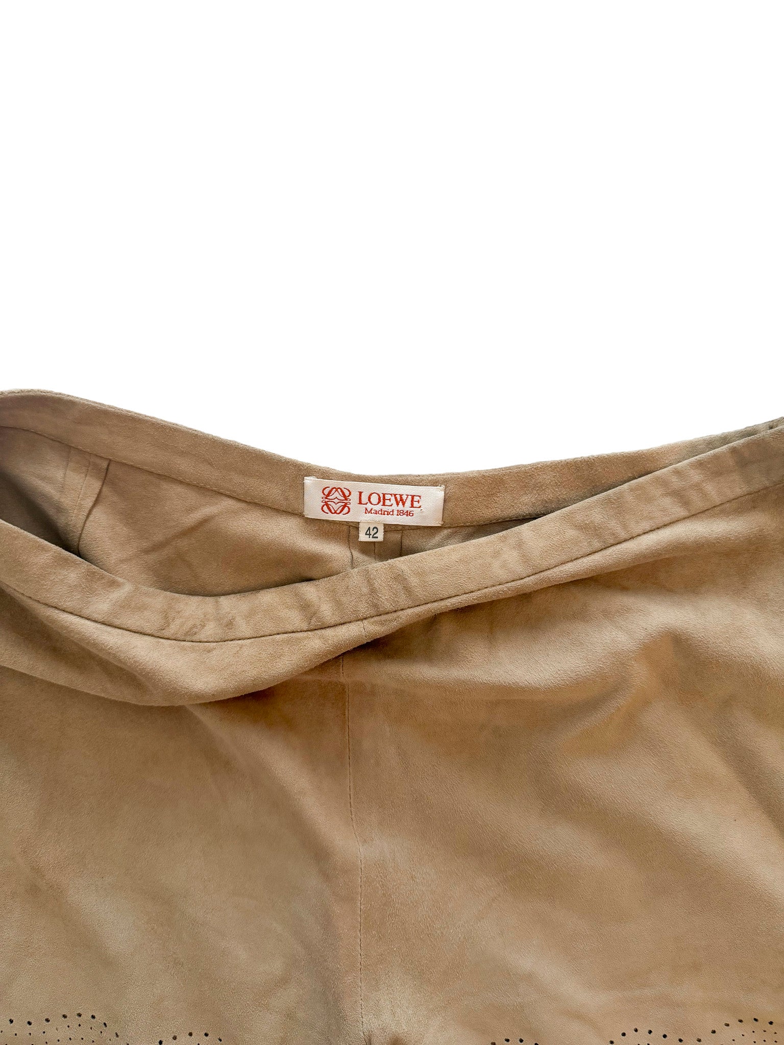 Loewe Suede Shorts