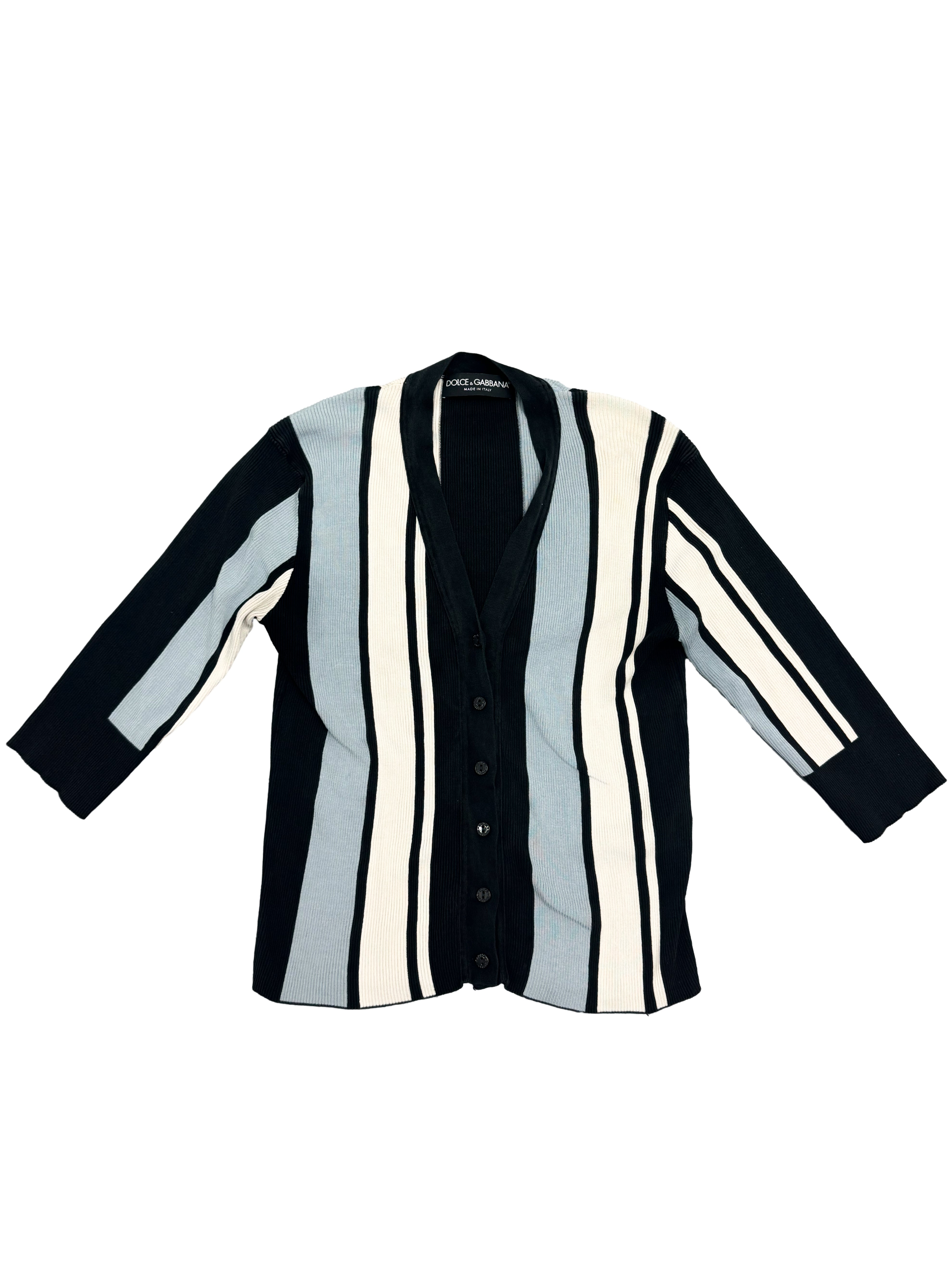 Dolce Gabbana Quarter Sleeve Cardigan