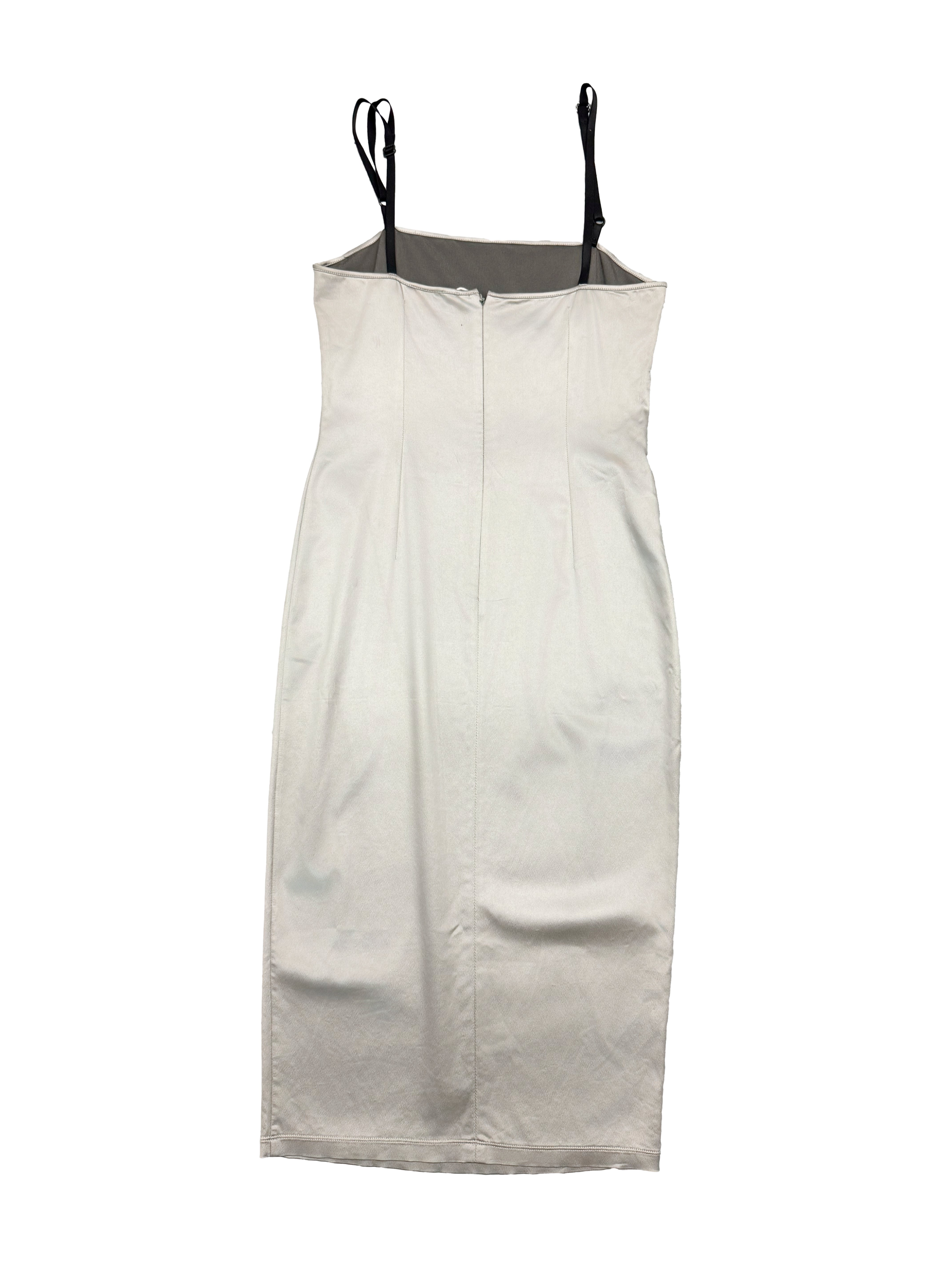 Dolce Gabbana Silver 90s Dress