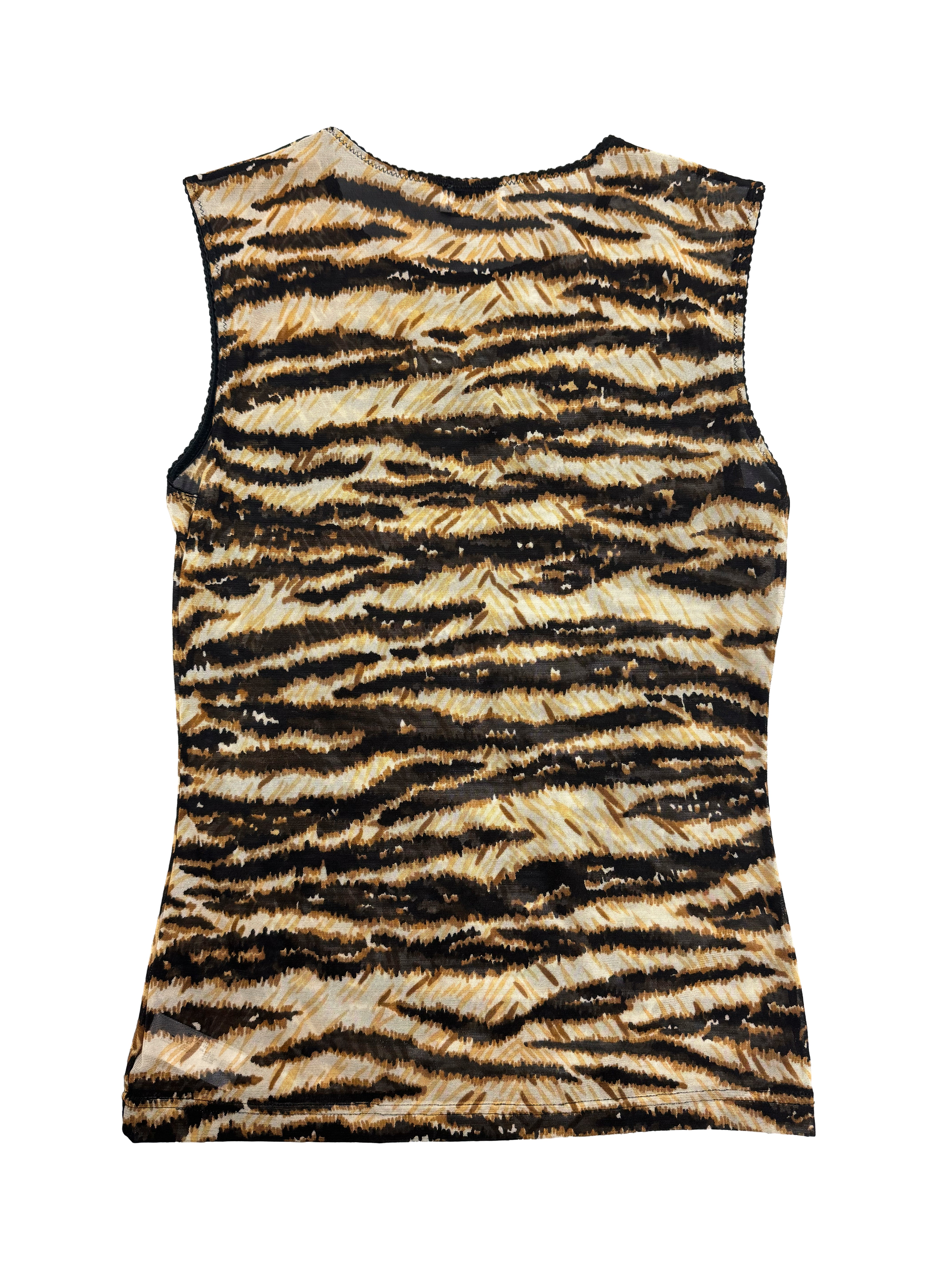 Dolce Gabbana Tiger Print Top