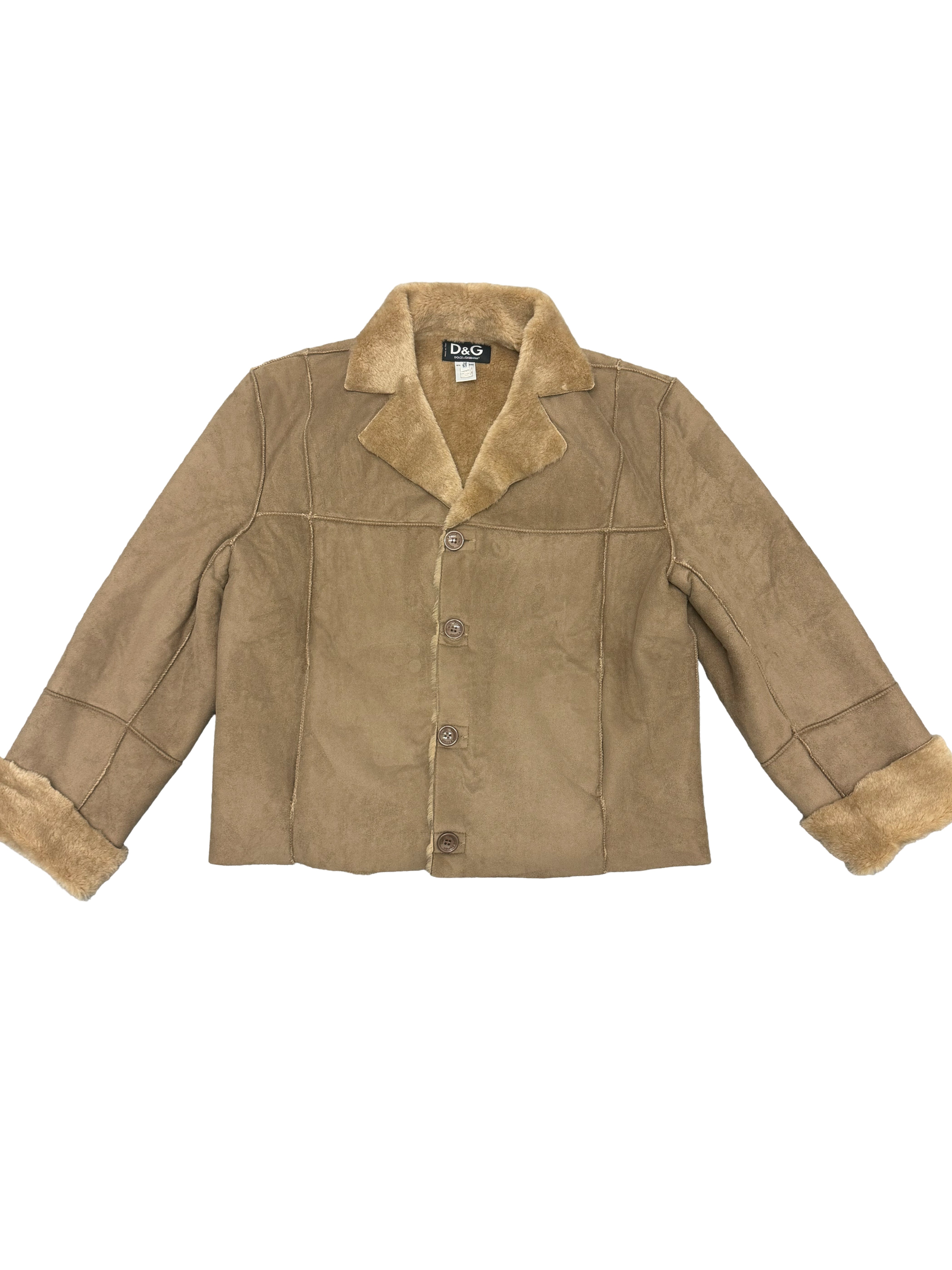 Dolce Gabbana Shearling Jacket