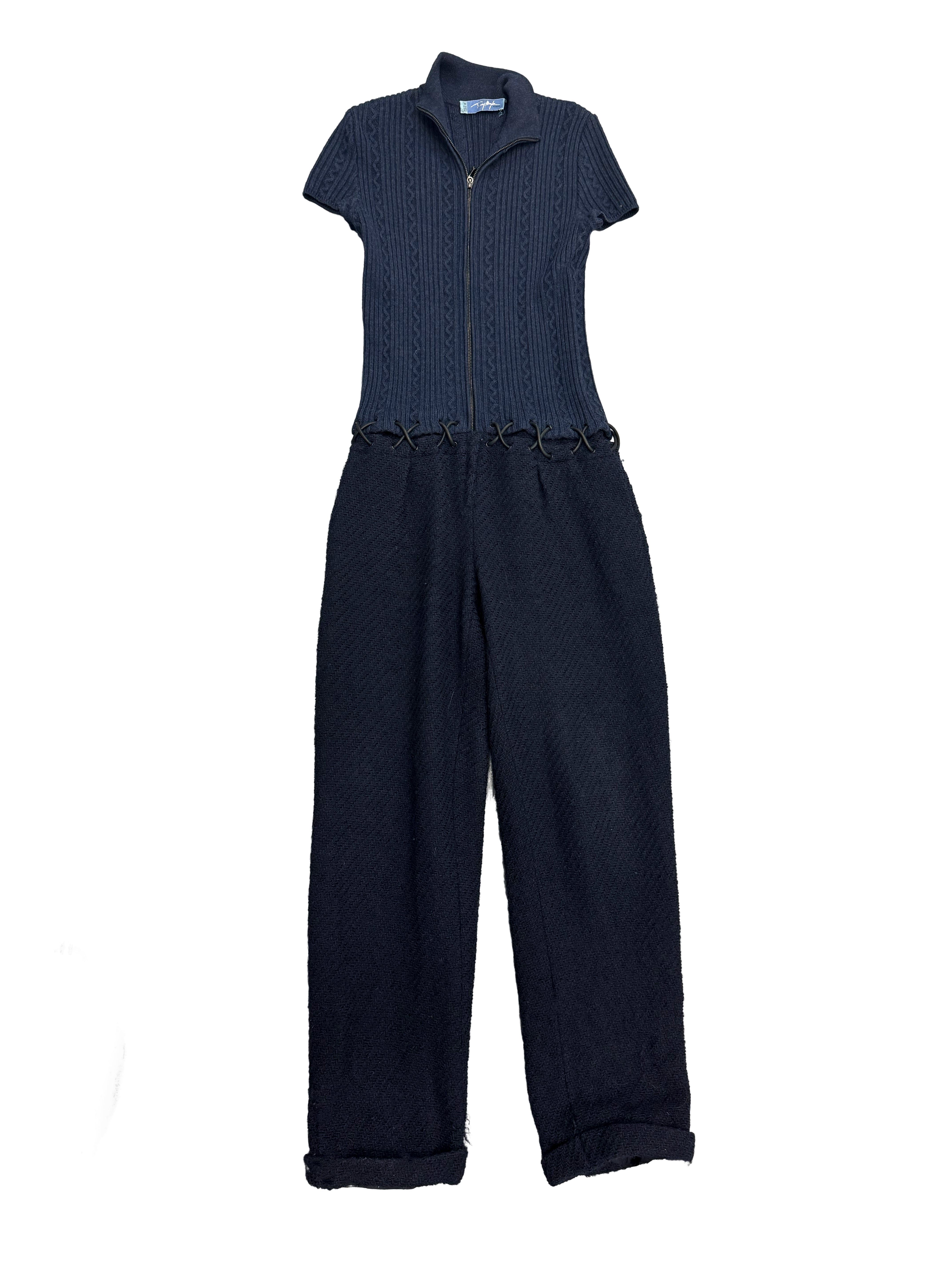 Thierry Mugler Wool Jumpsuit