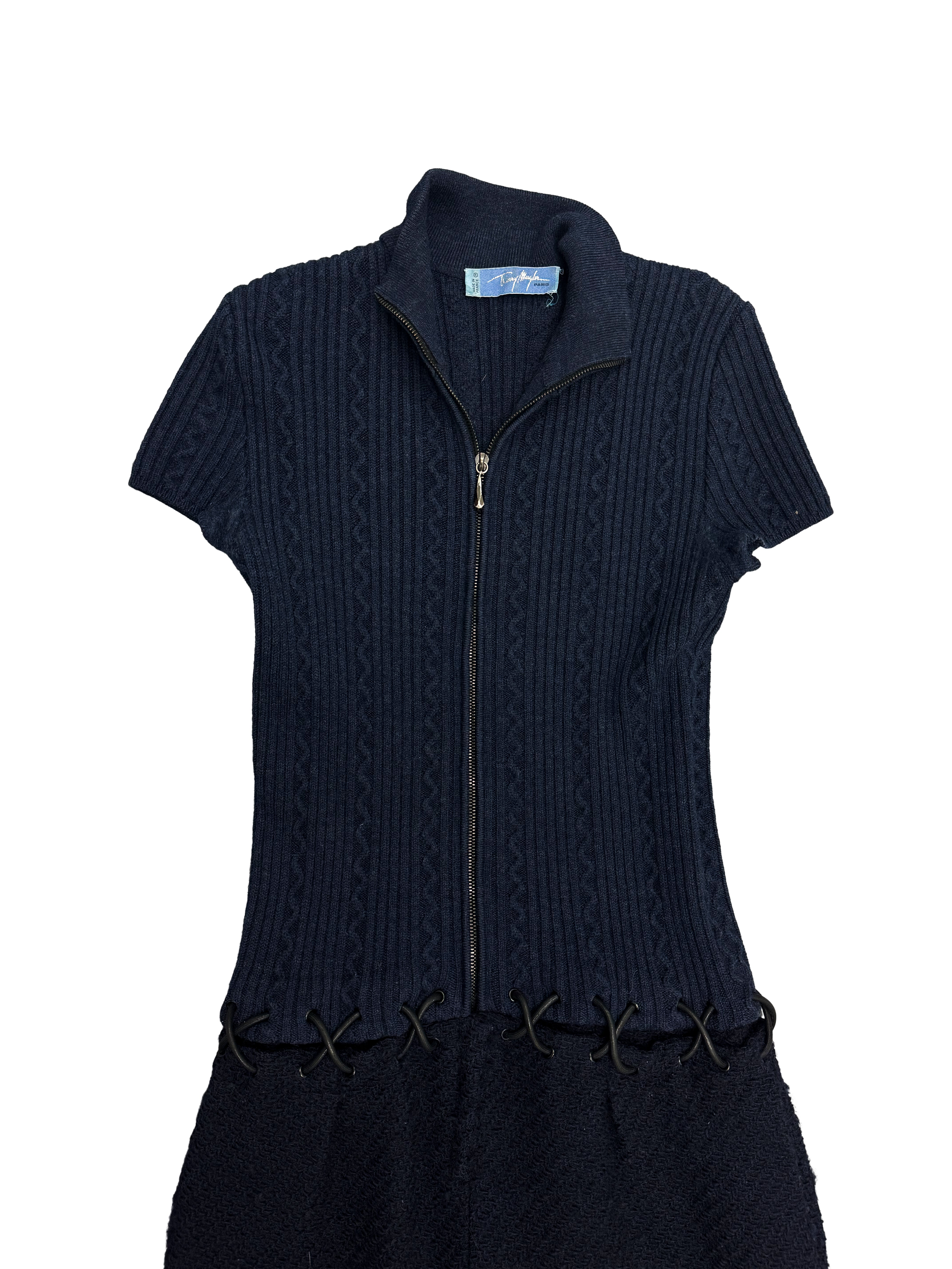 Thierry Mugler Wool Jumpsuit