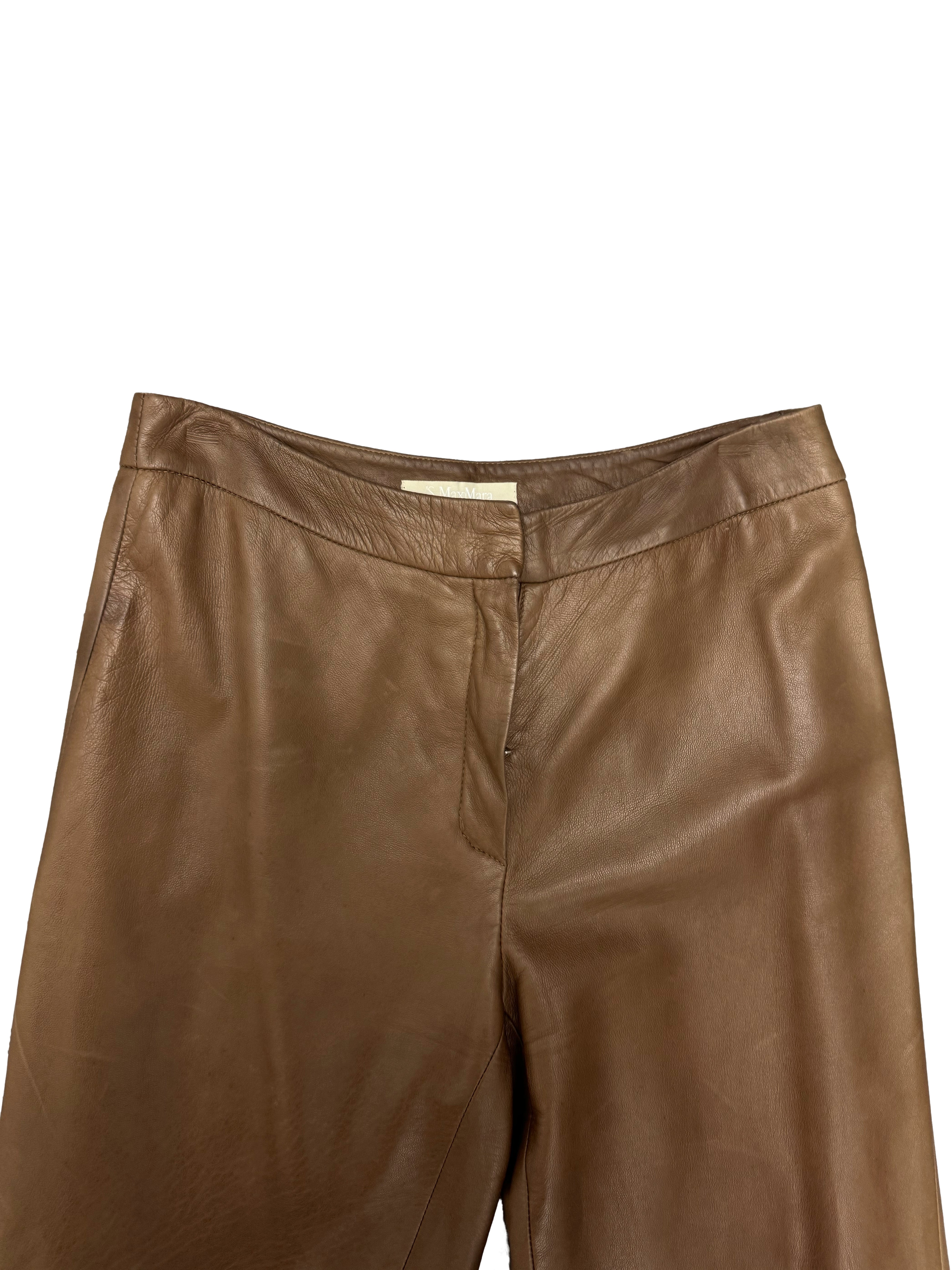 S'Max Mara Leather Pants