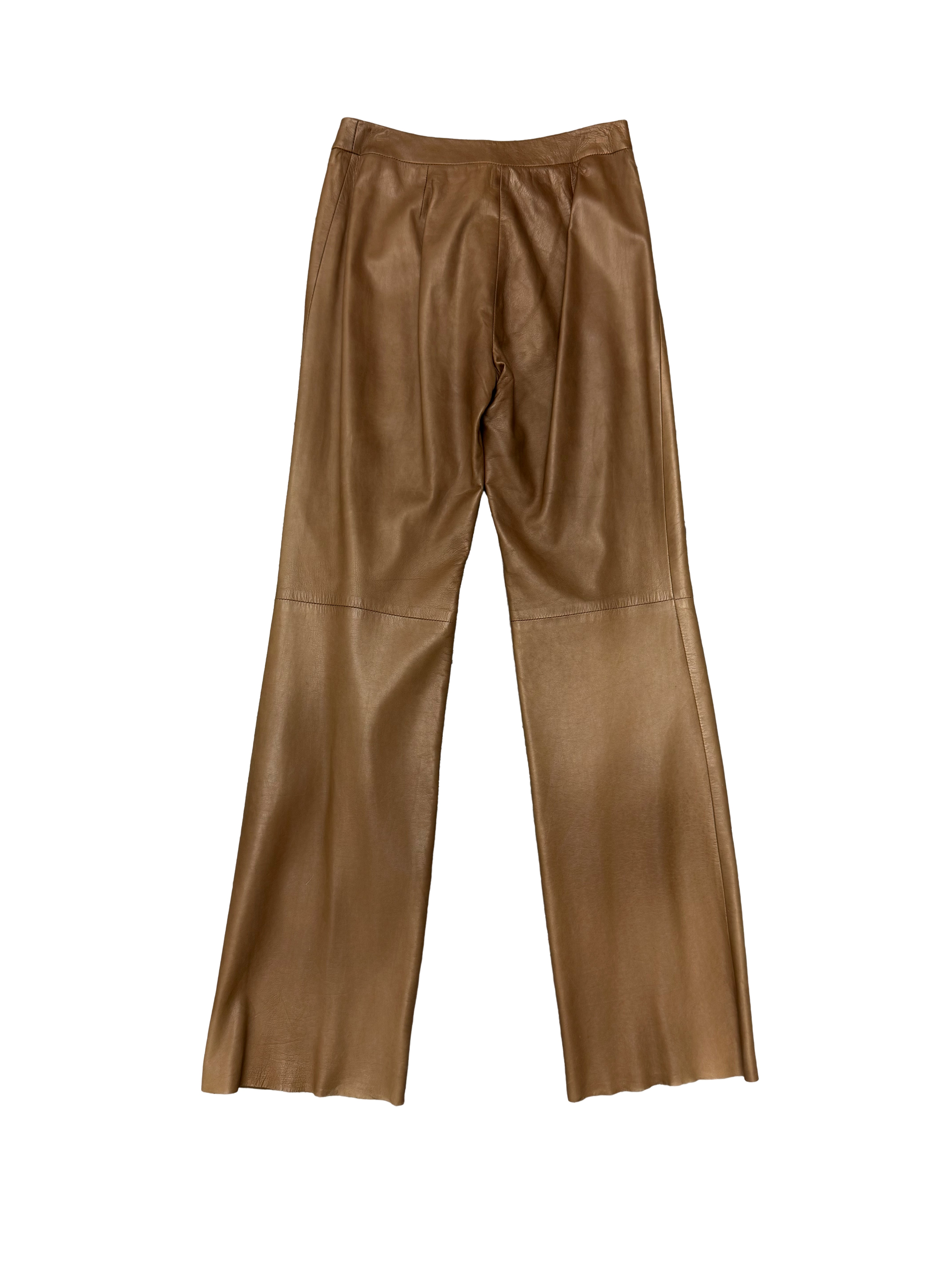 S'Max Mara Leather Pants