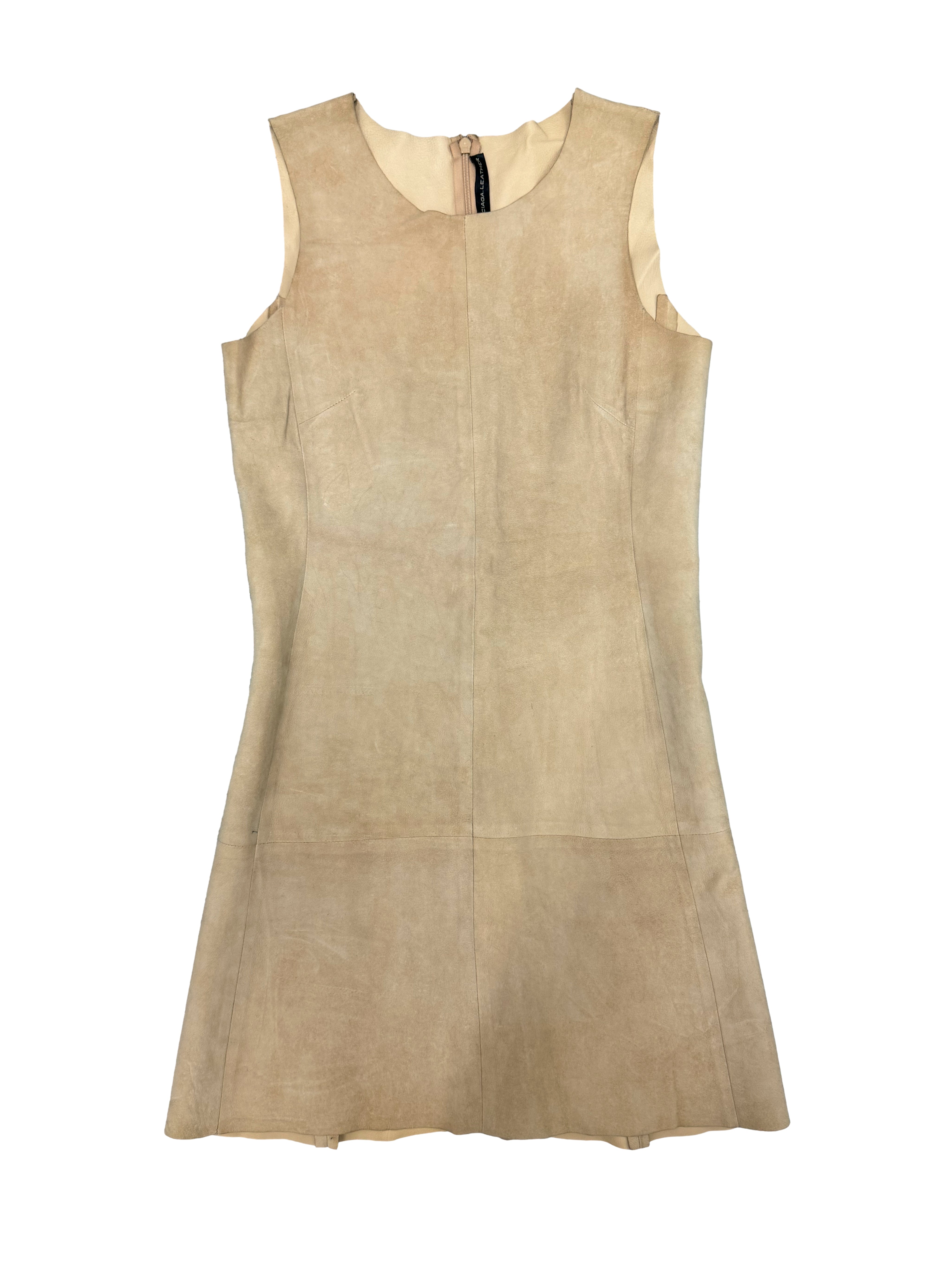 Balenciaga 2009 Suede Mini Dress