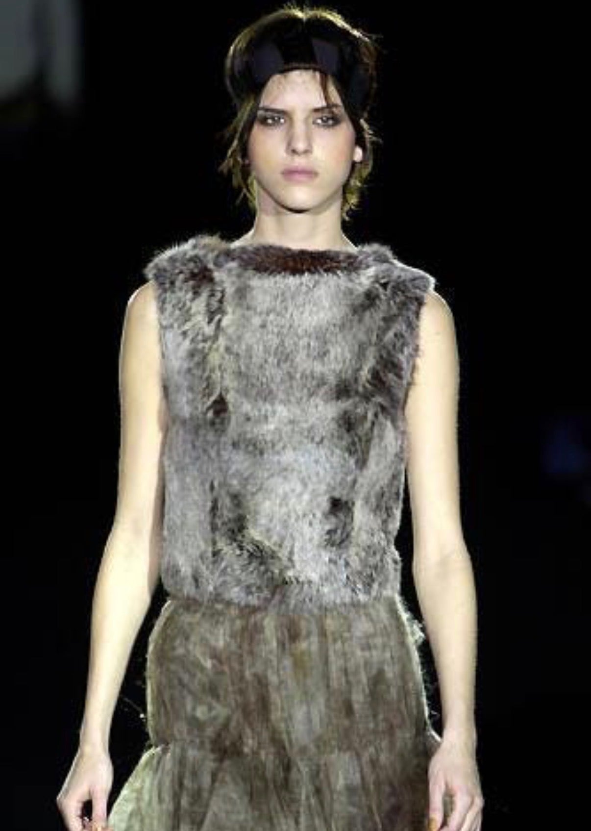 Amaya Arzuaga FW2000 Fur Top