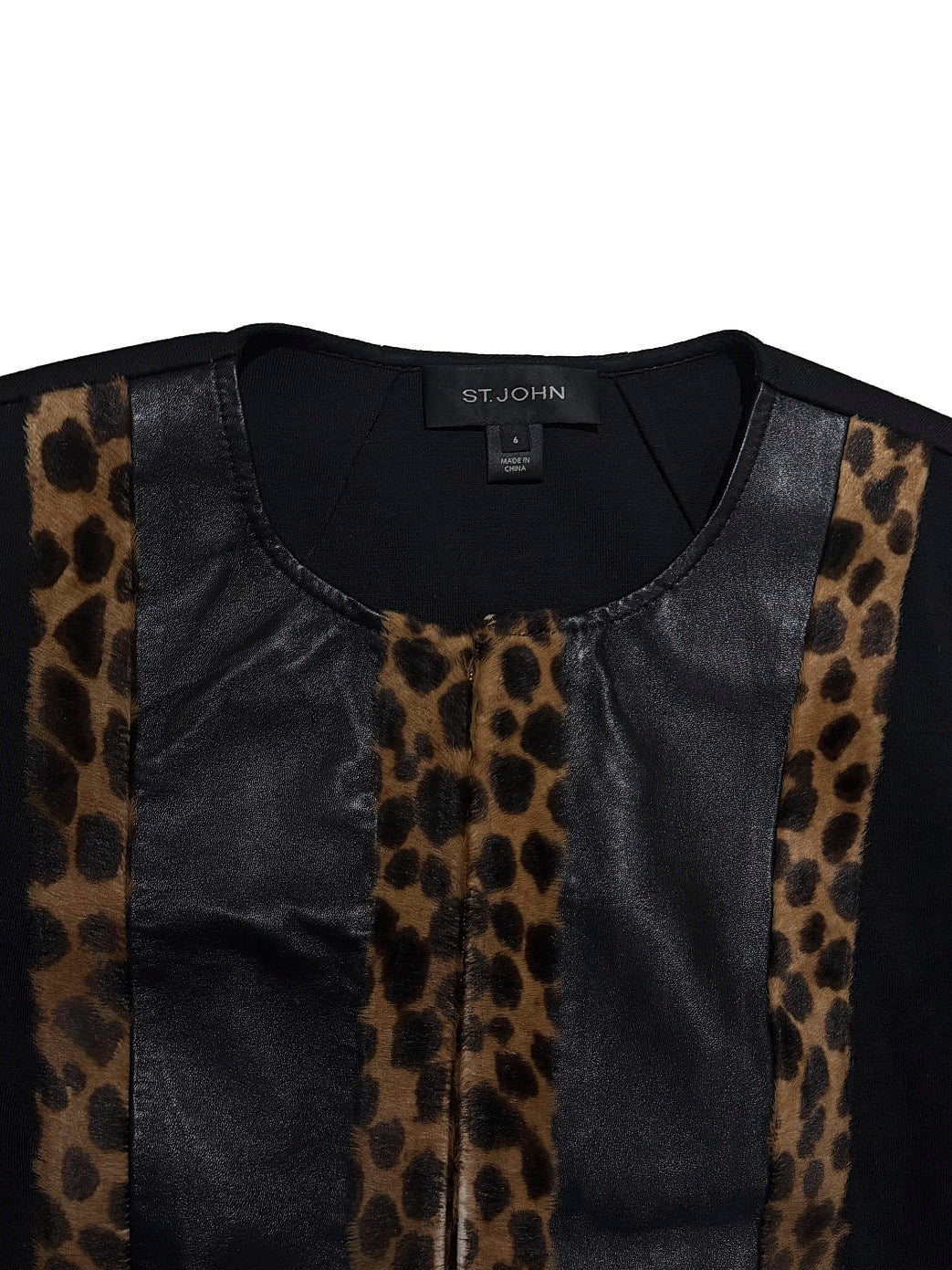 St. John Leather Jacket