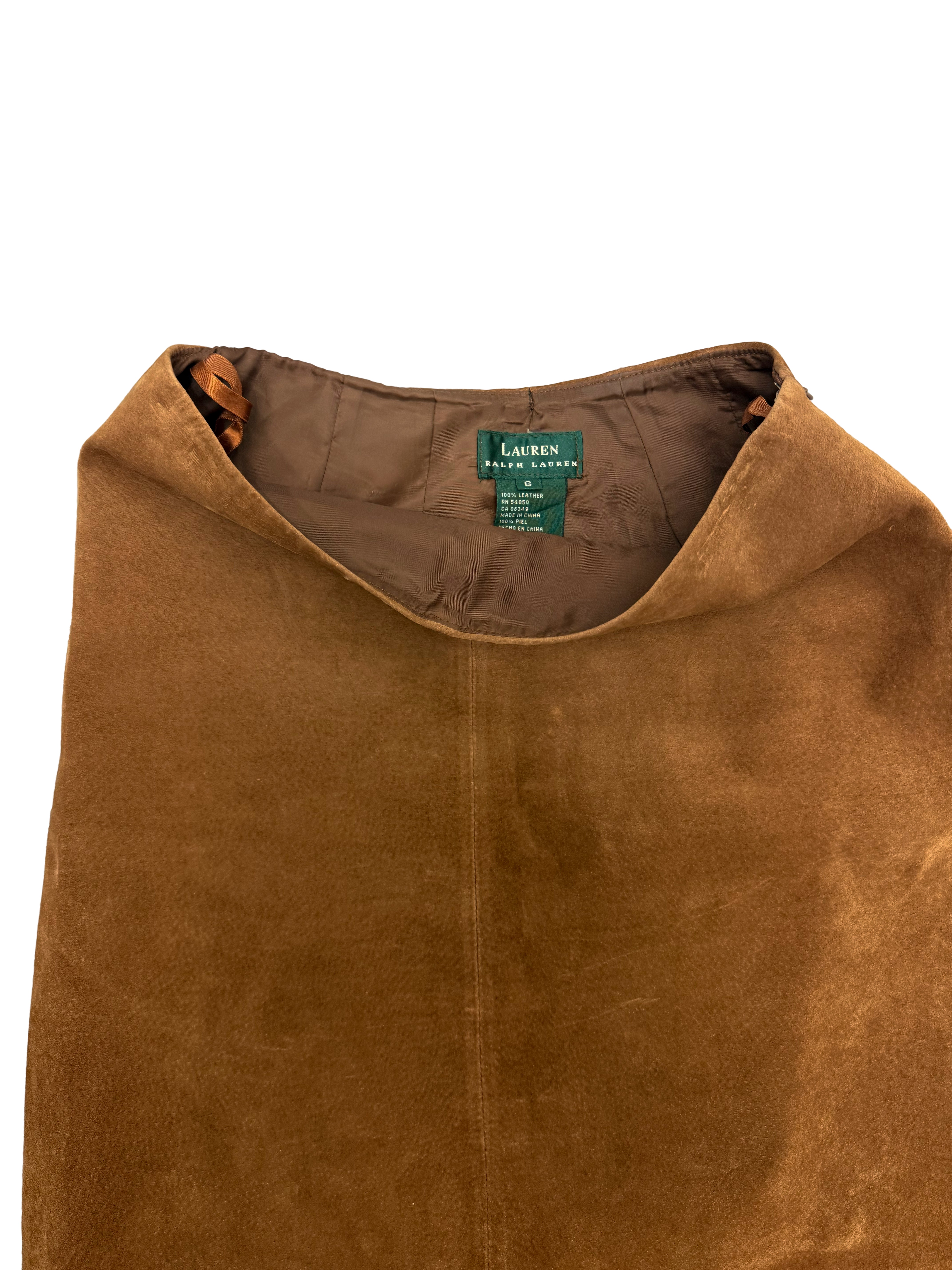 Ralph Lauren Suede Skirt