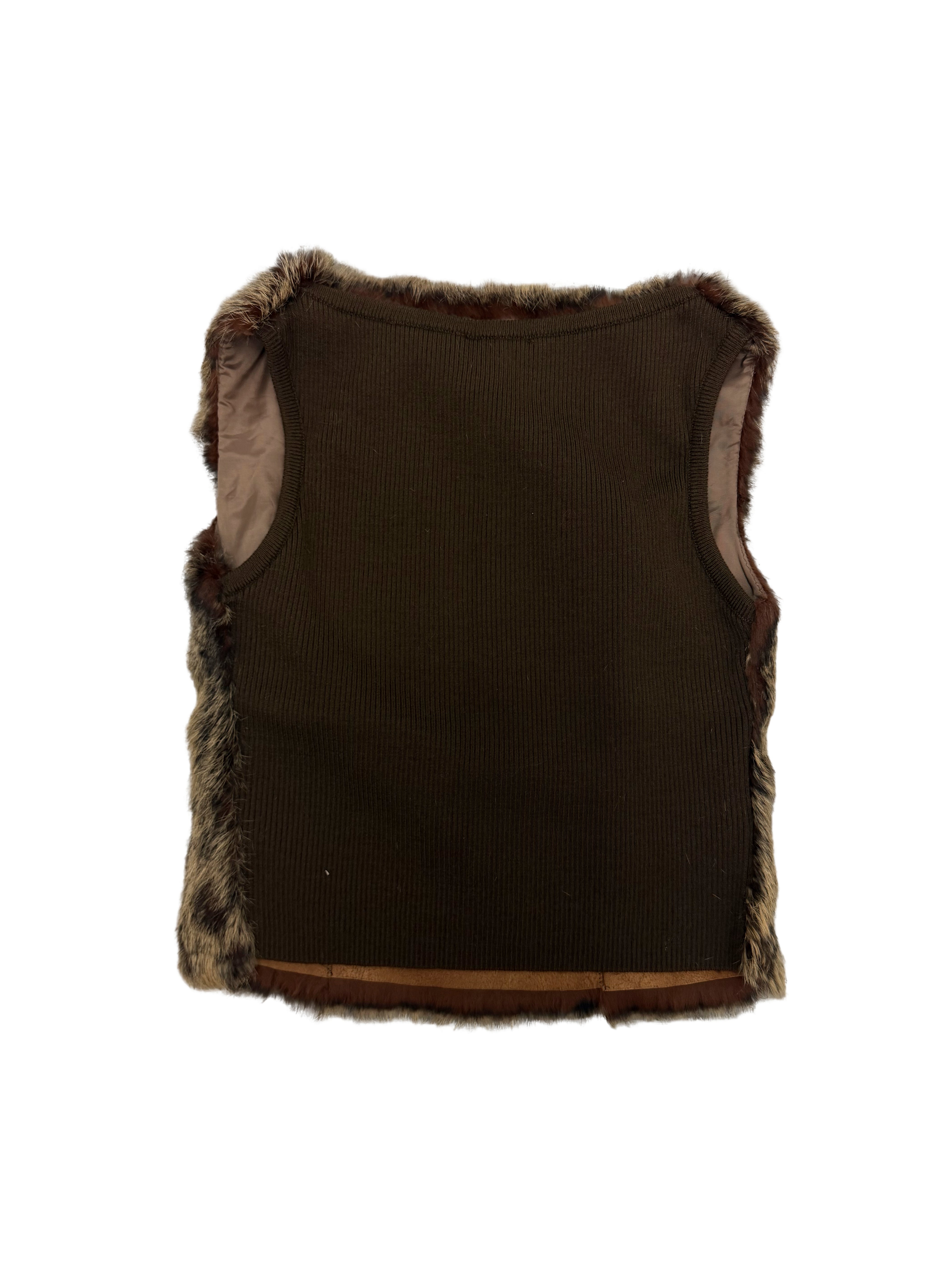 Amaya Arzuaga FW2000 Fur Top
