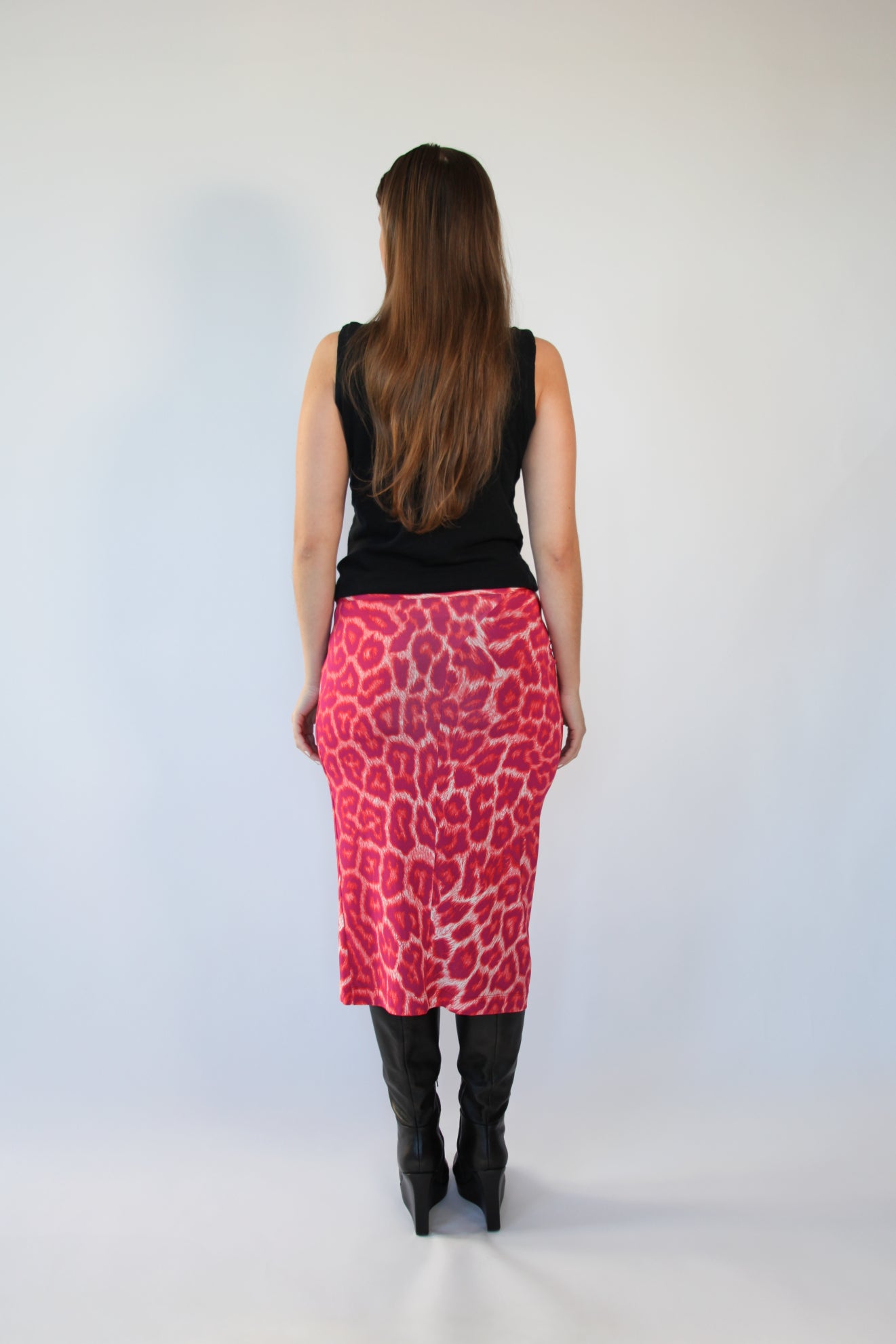 Just Cavalli 2000s Leopard Skirt