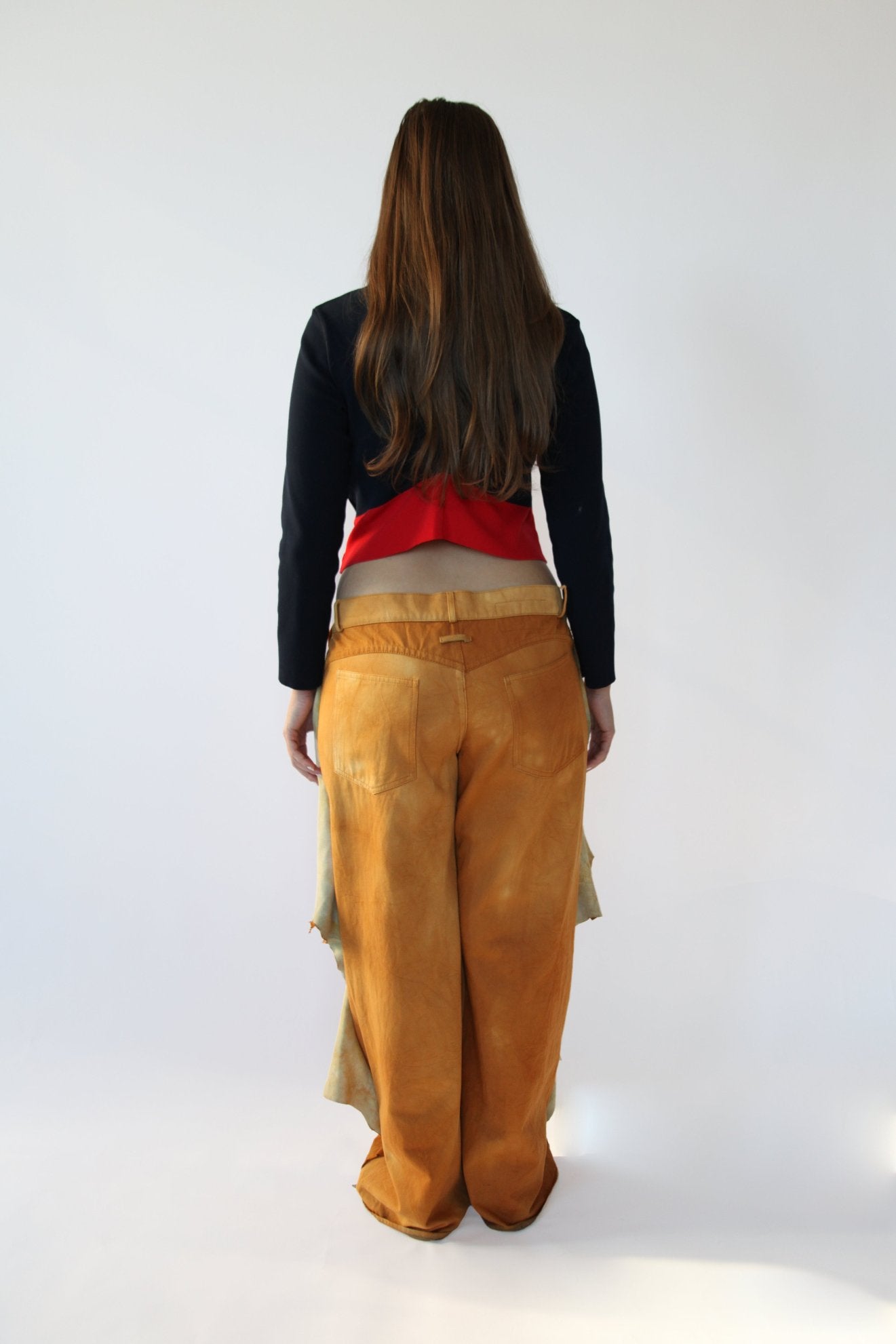 Jean Paul Gaultier Western Leather Trousers