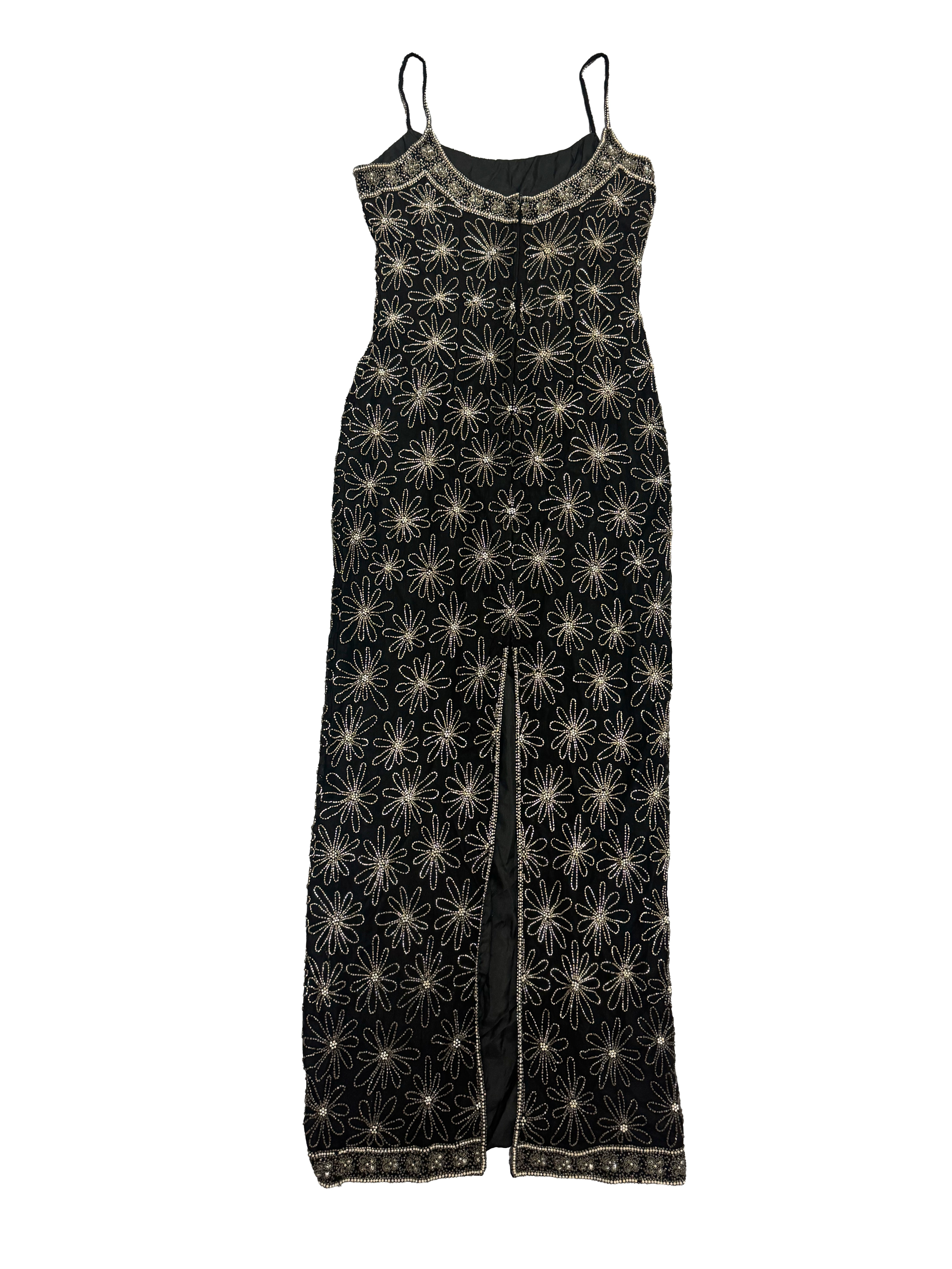Adrianna Pappel Beaded Maxi Dress