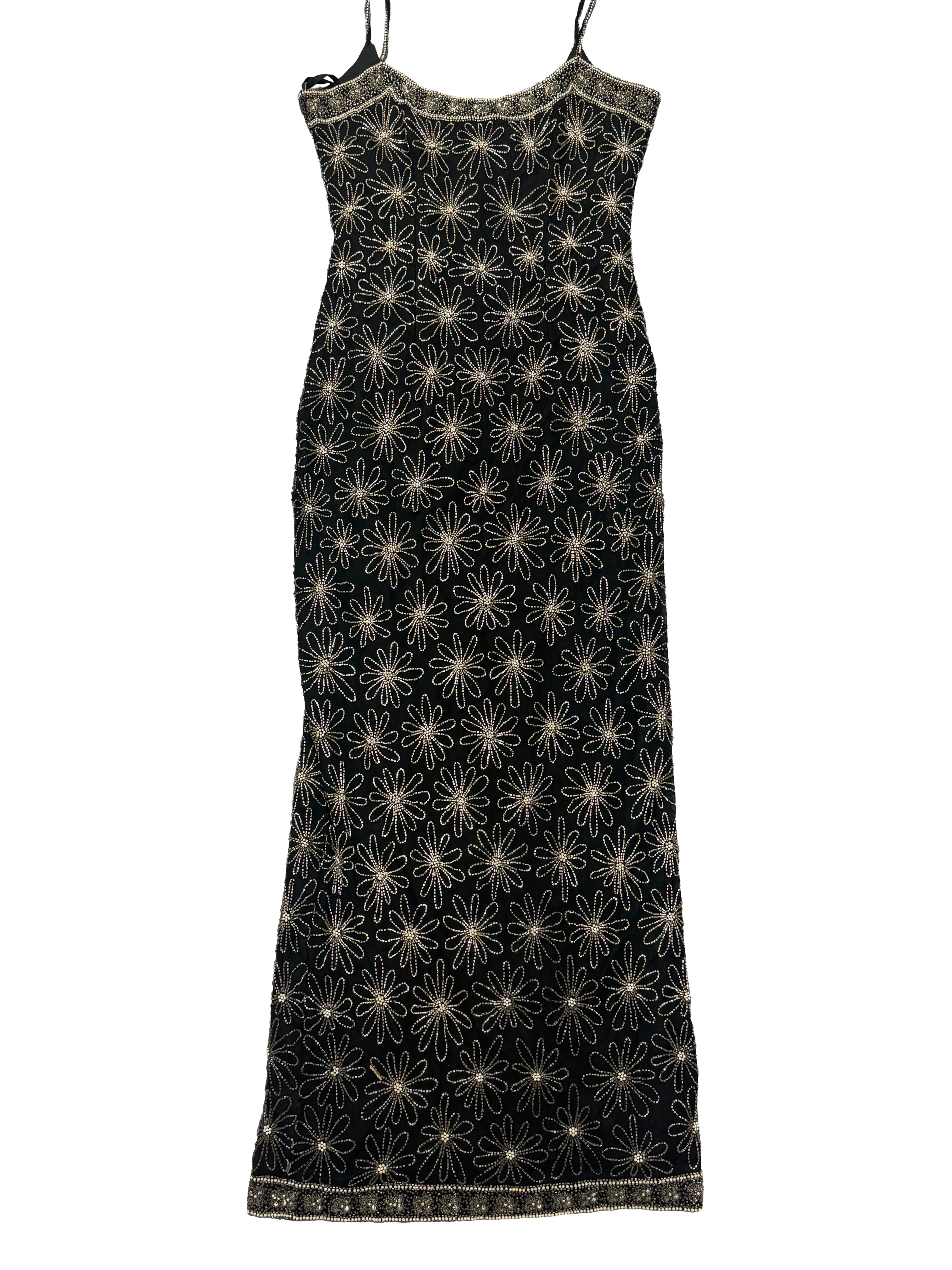 Adrianna Pappel Beaded Maxi Dress
