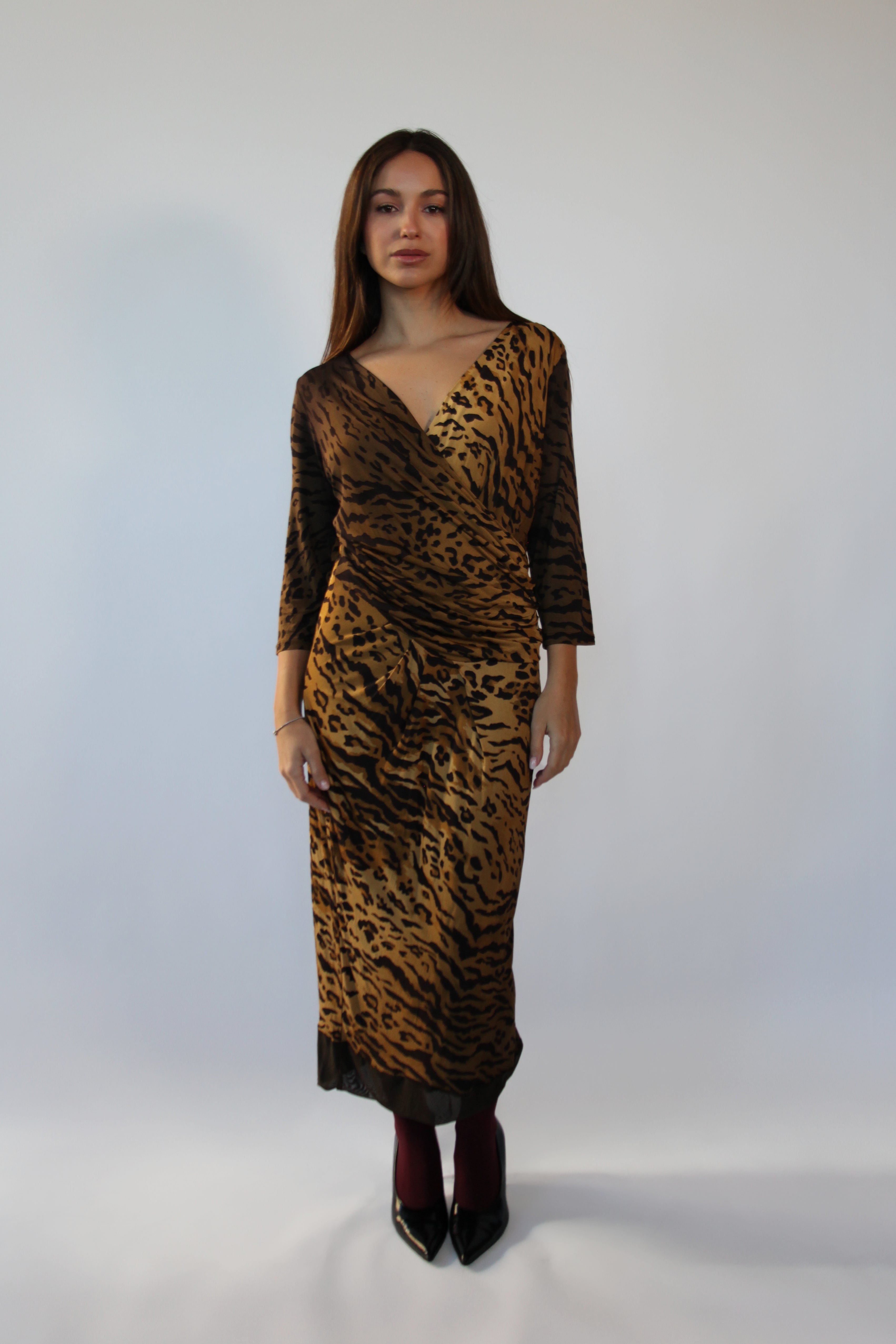 Max Mara Tiger Dress