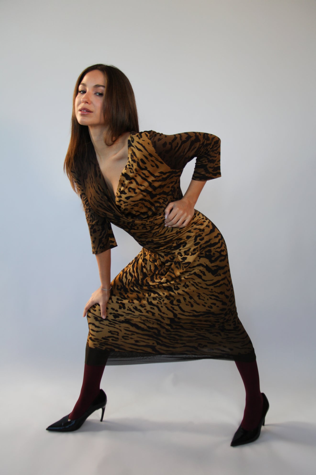 Max Mara Tiger Dress