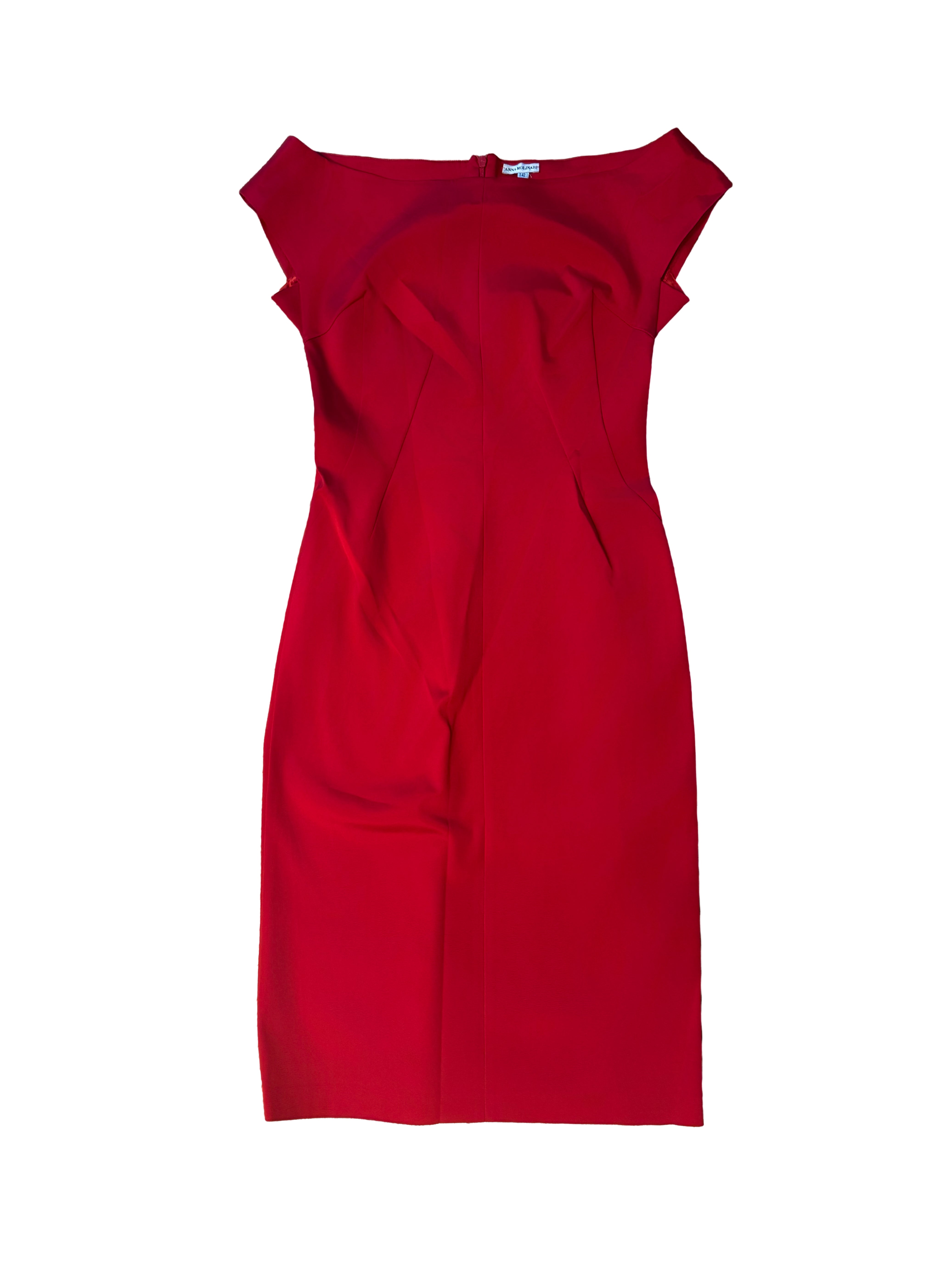Anna Molinari Boatneck 90s Dress
