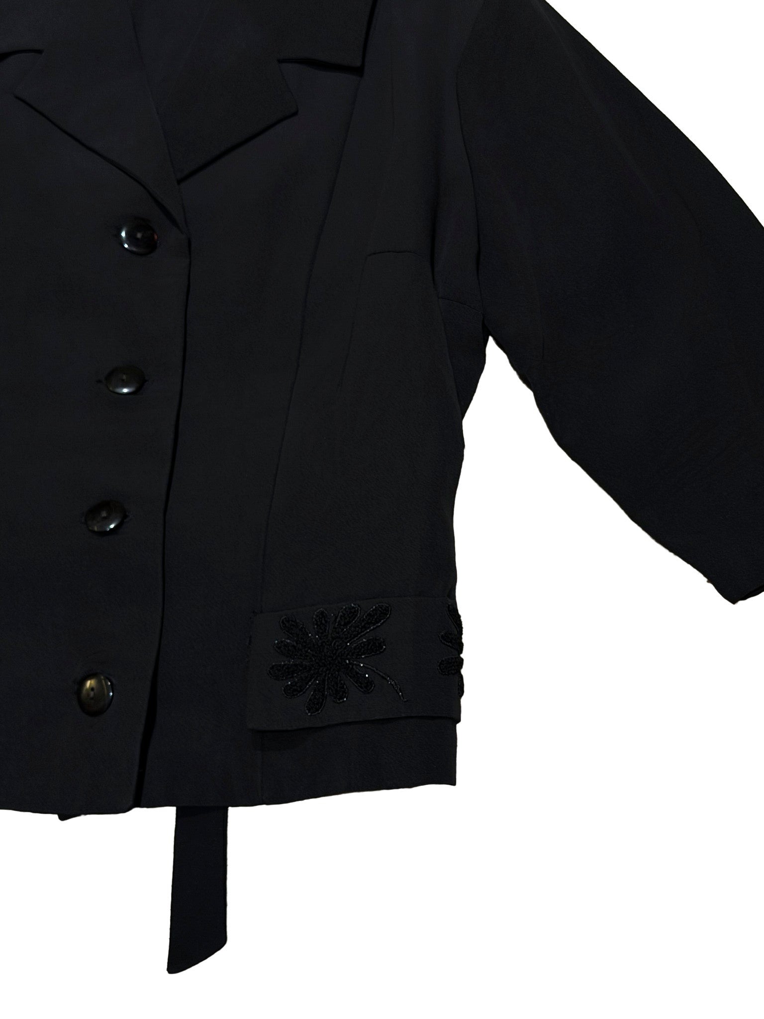 Unsigned Embroidered Top