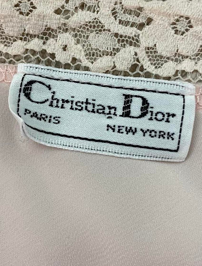 70s Christian Dior Lace Cami