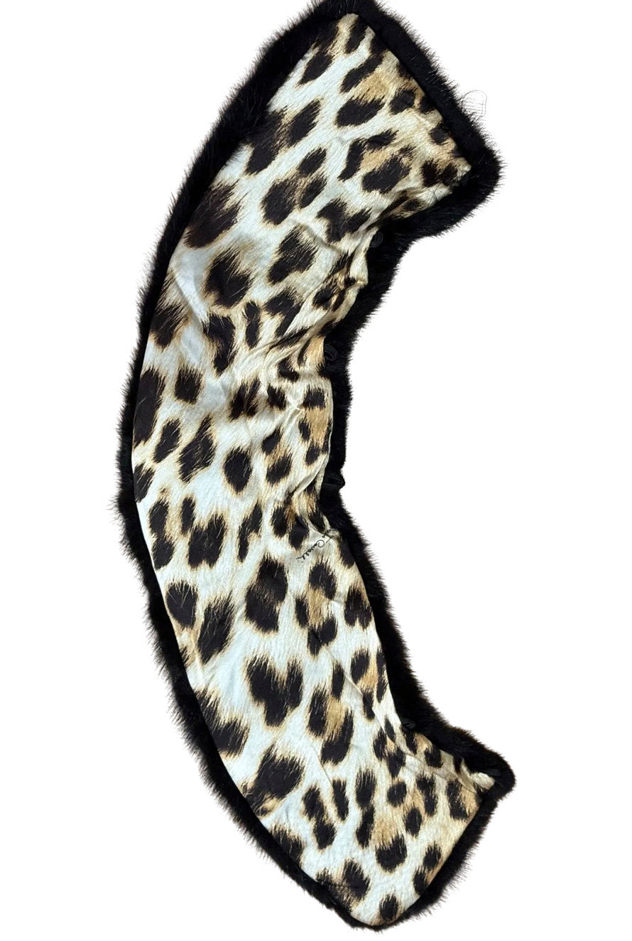 Roberto Cavalli Fur Trim Set