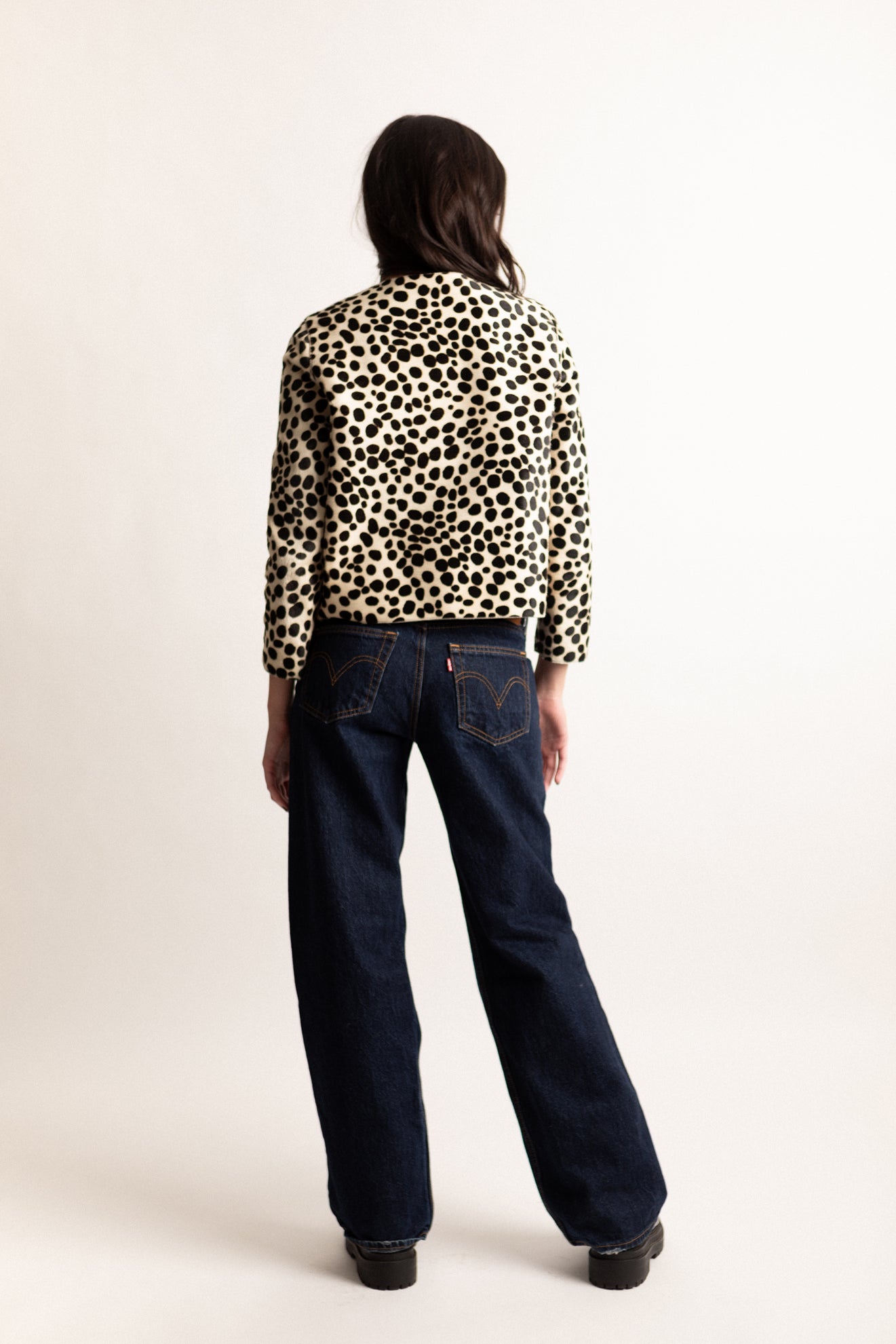 Dalmatian Leopard Print Jacket