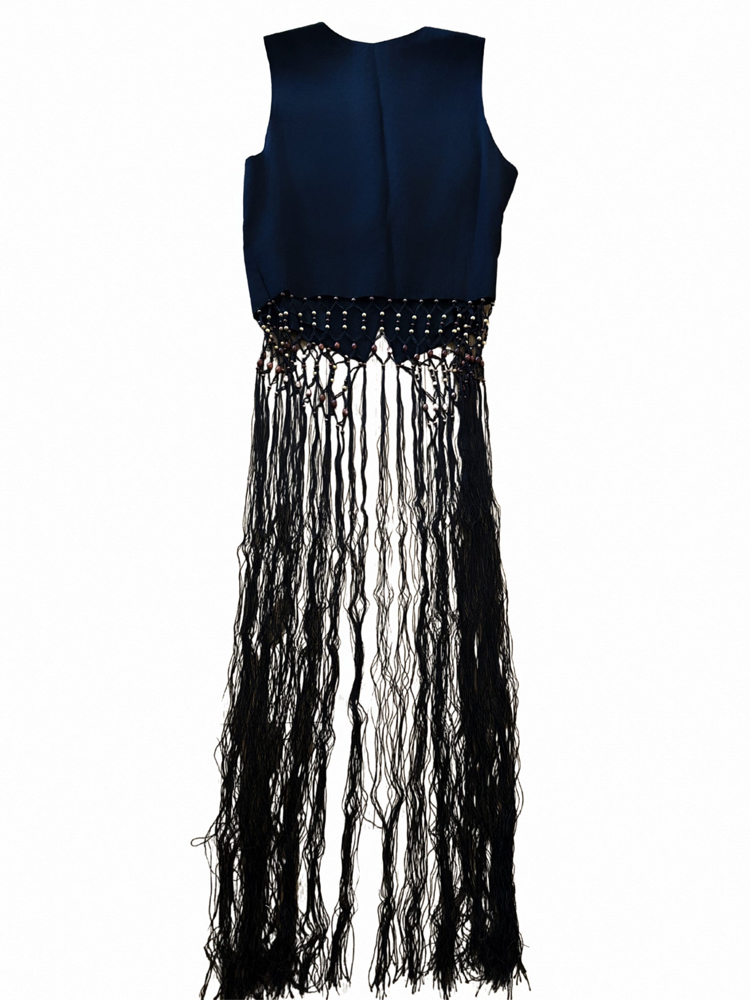 Emanuel Ungaro Beaded Fringe Top