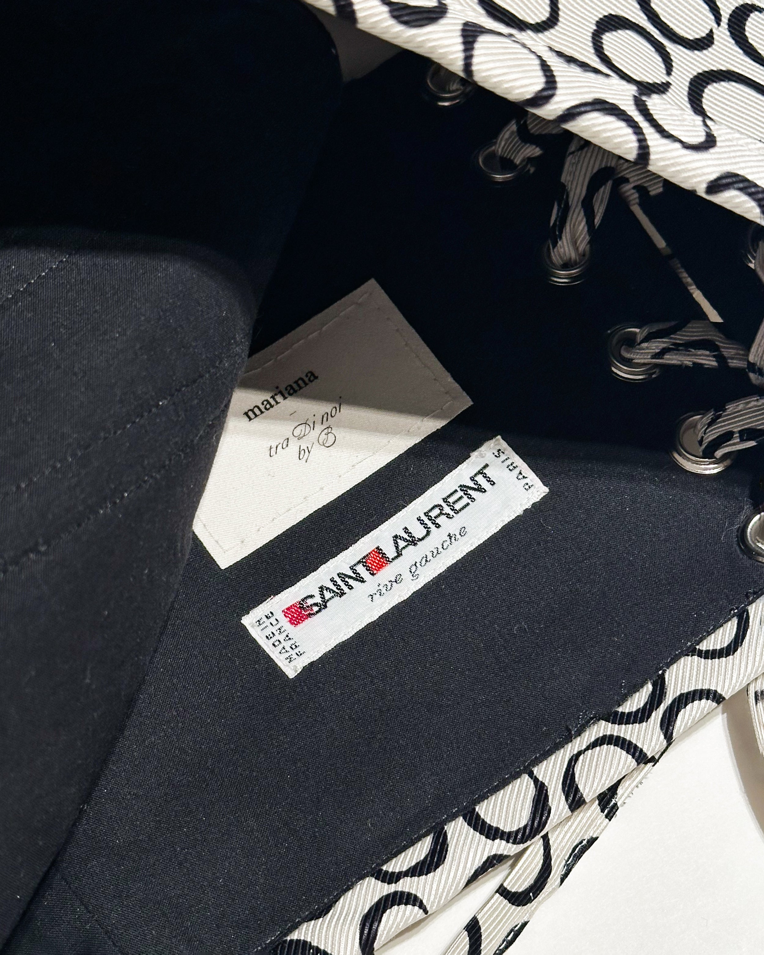 Saint Laurent x Mariana Corset Collab