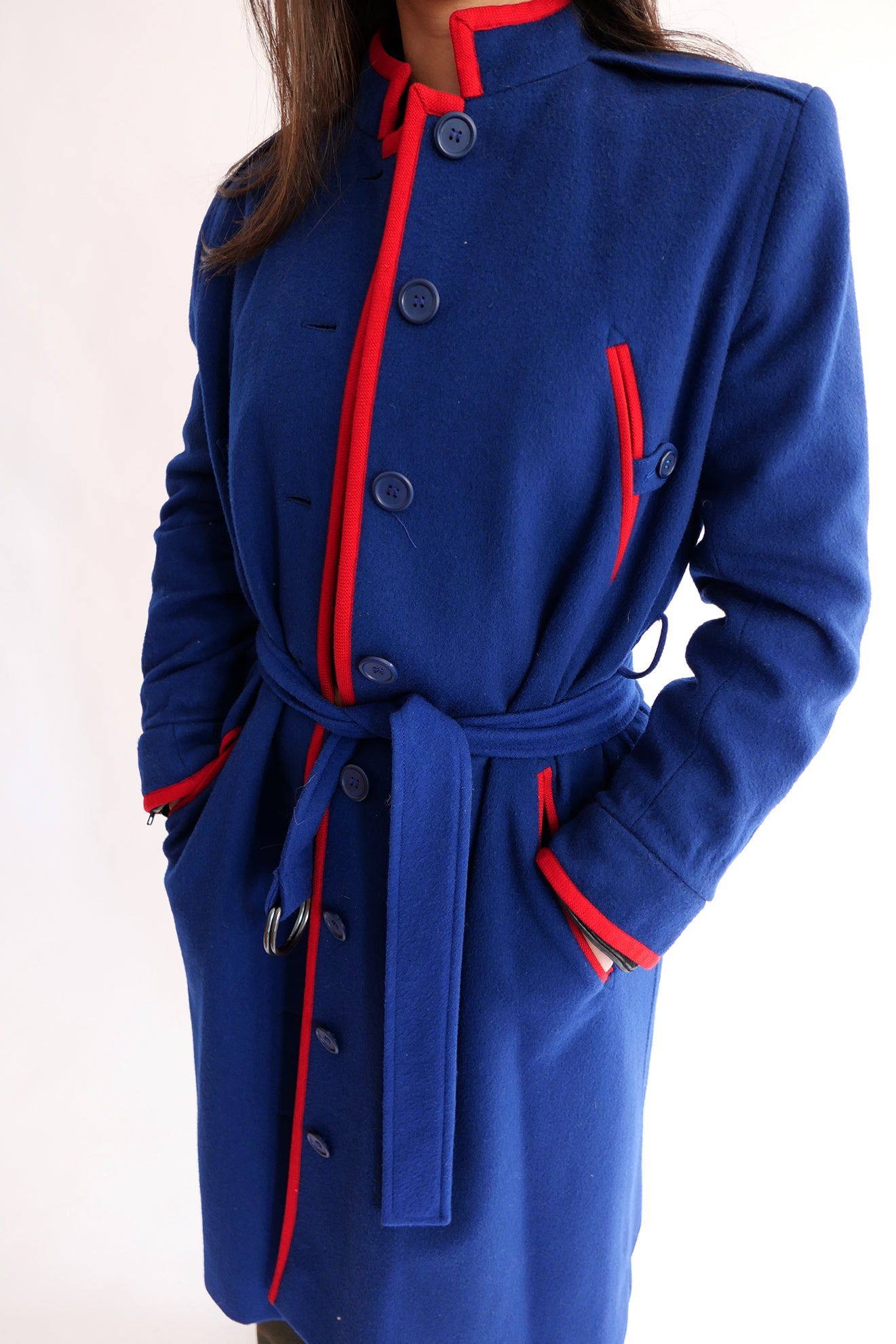 Yves Saint Laurent Rive Gauche 80s Coat